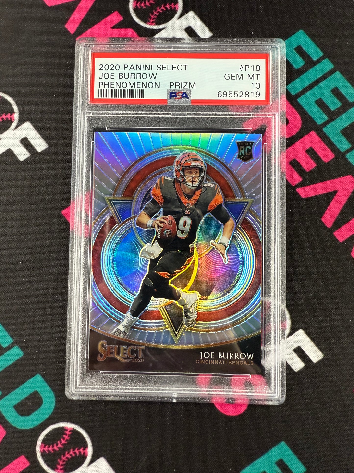 2020 Panini Select Joe Burrow Phenomenon - Prizm