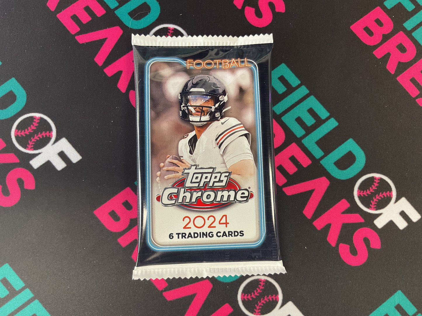 Topps chrome 2024 single pack football