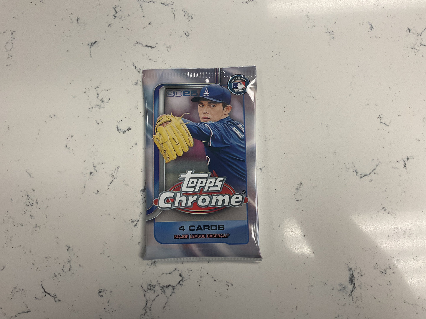 2025 Topps chrome single pack