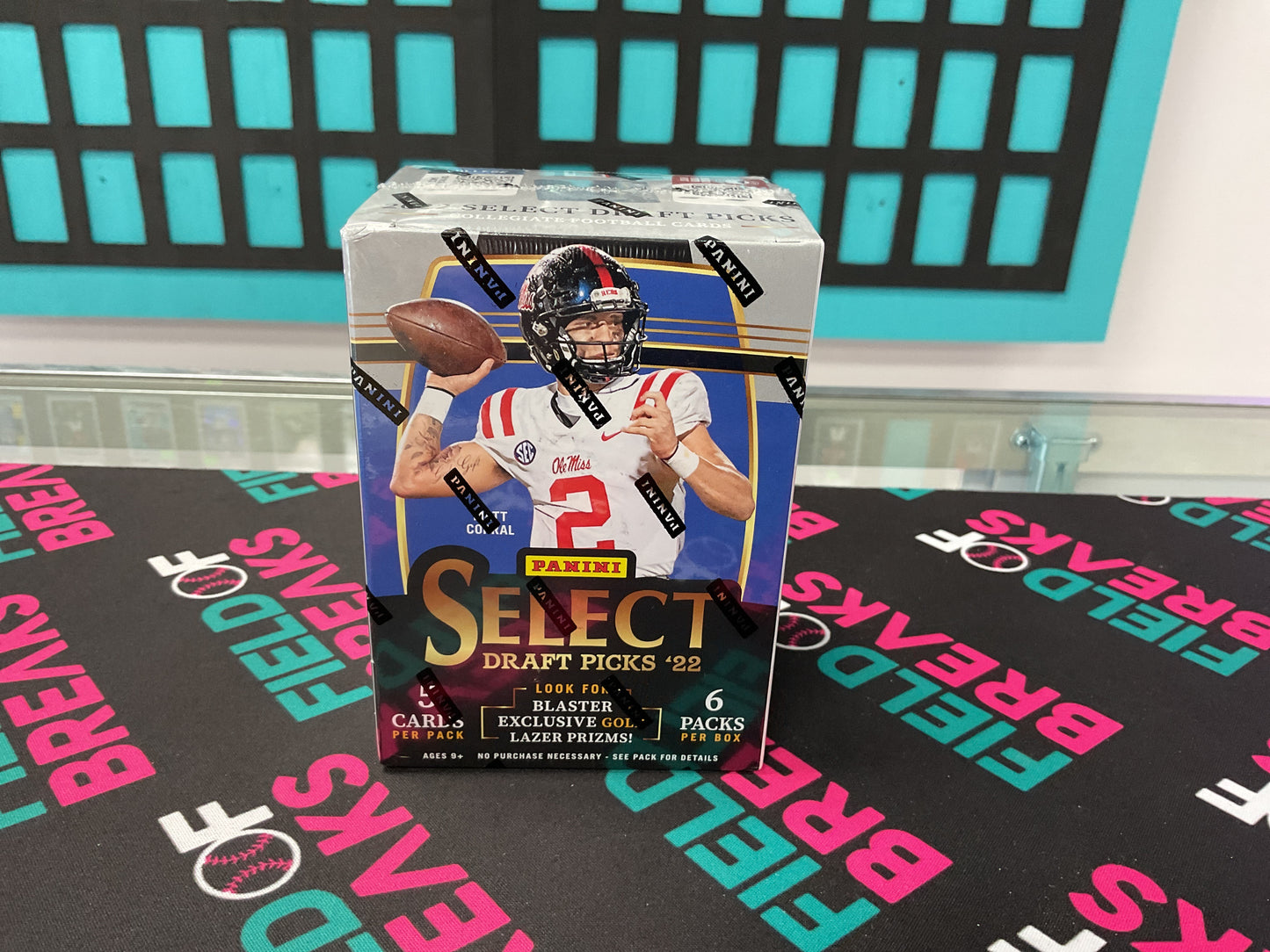 2022 panini select draft picks football blaster box