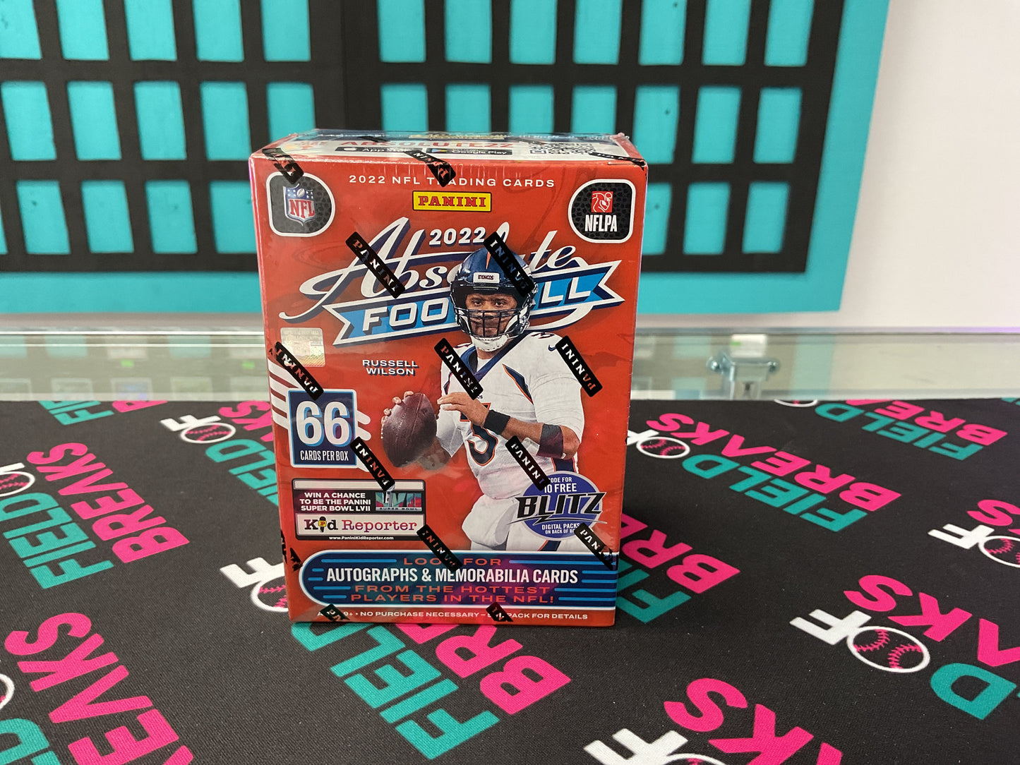 2022 panini absolute football blaster box
