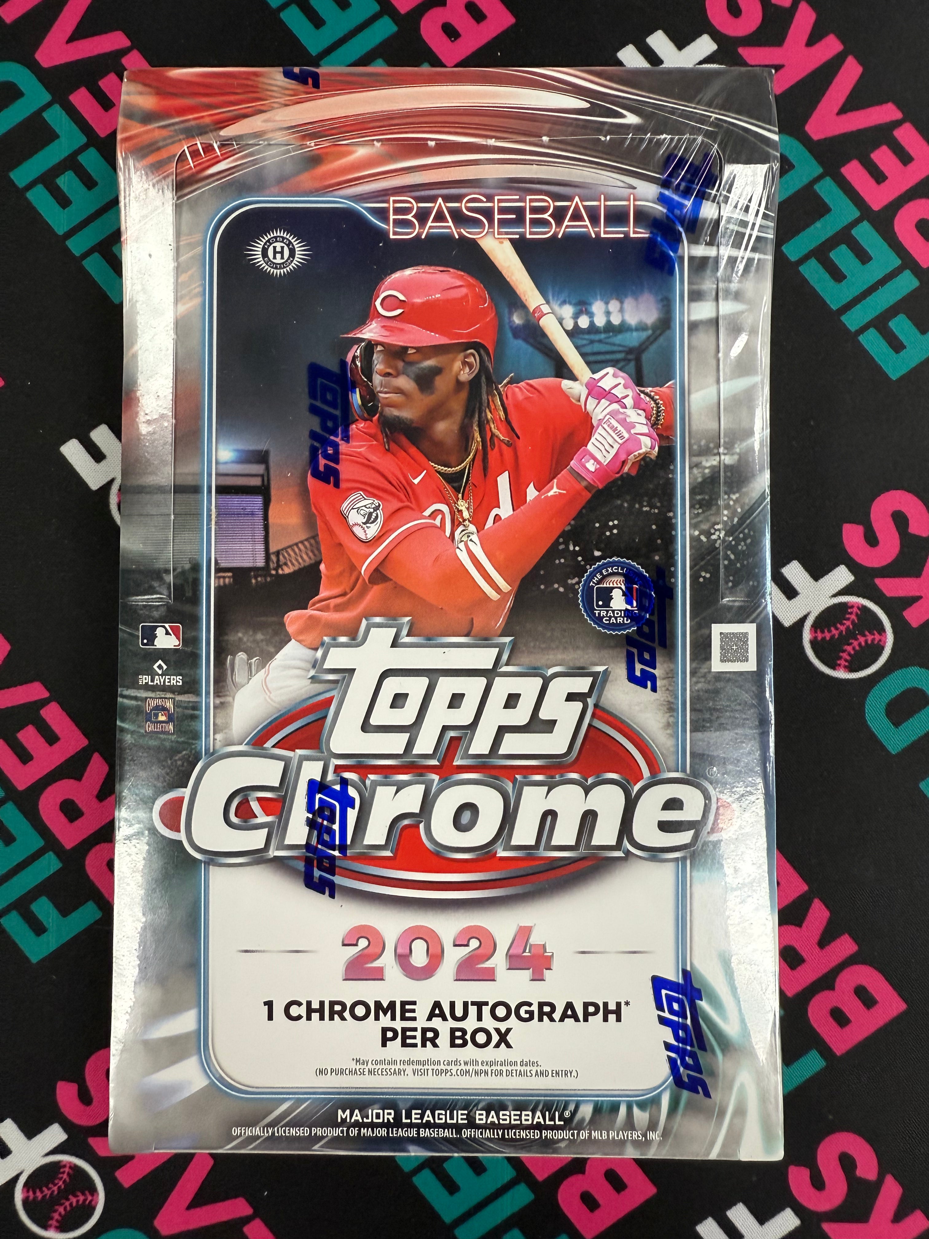 2024 Topps Chrome Baseball Hobby Box