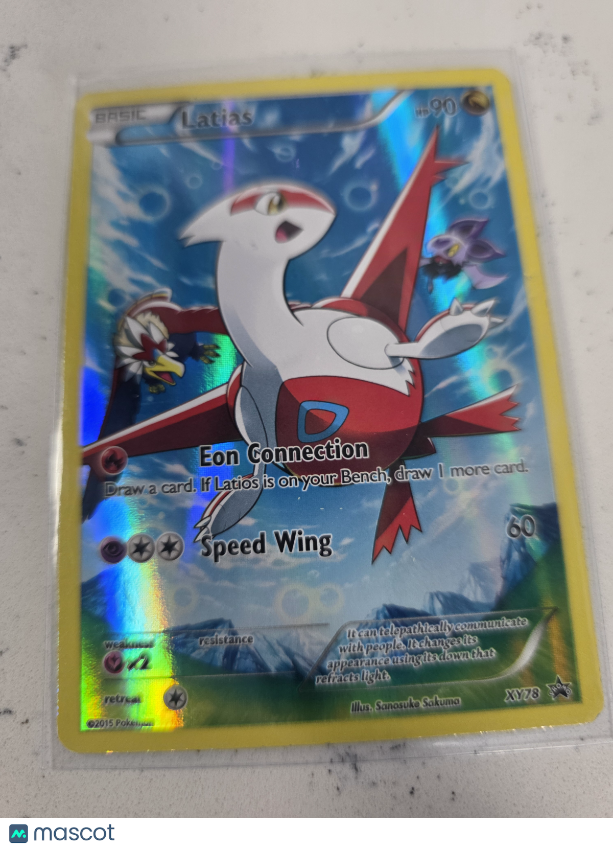 2015 XY Latias Holo Black Star Promo #XY78 (MP)