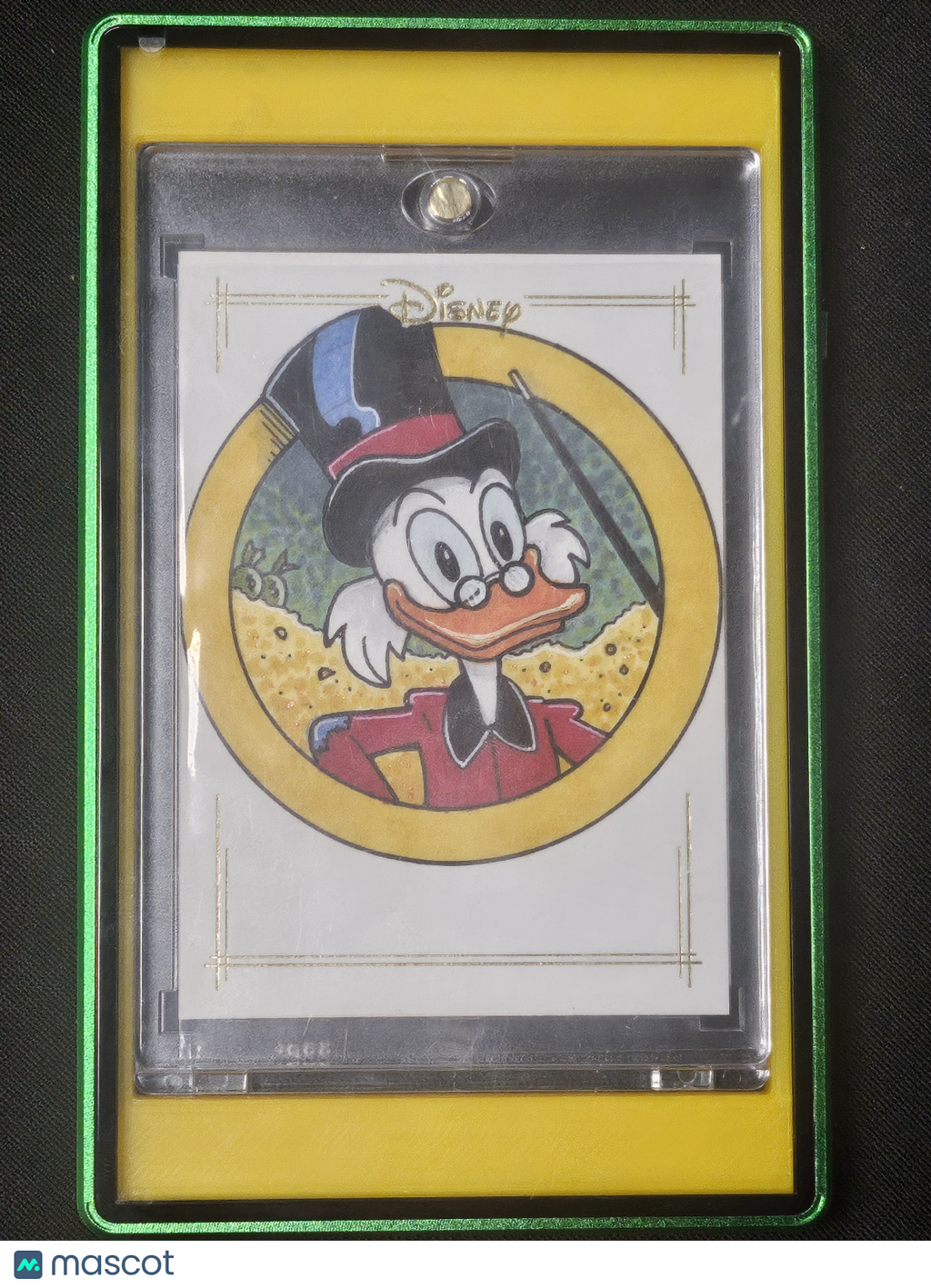 2025 Topps Disney Chrome Scrooge McDuck Sketch Card