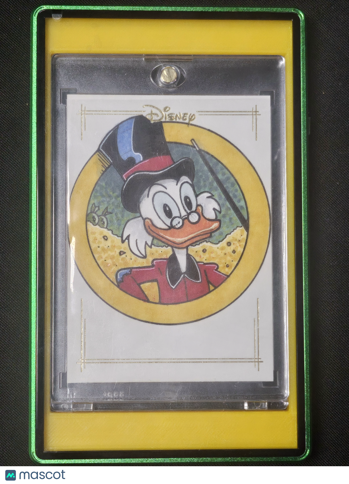 2025 Topps Disney Chrome Scrooge McDuck Sketch Card