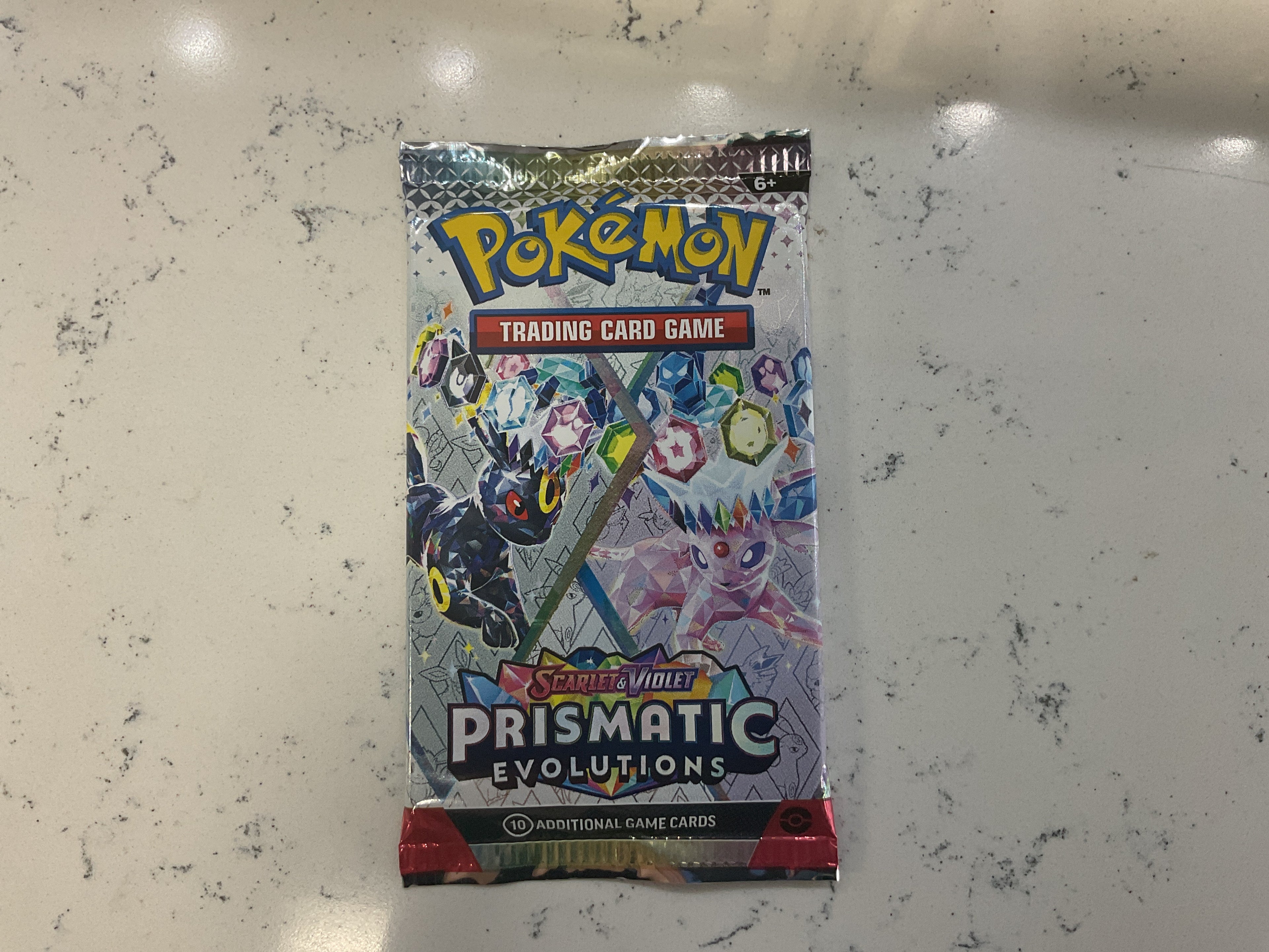 Prismatic evolutions single pack