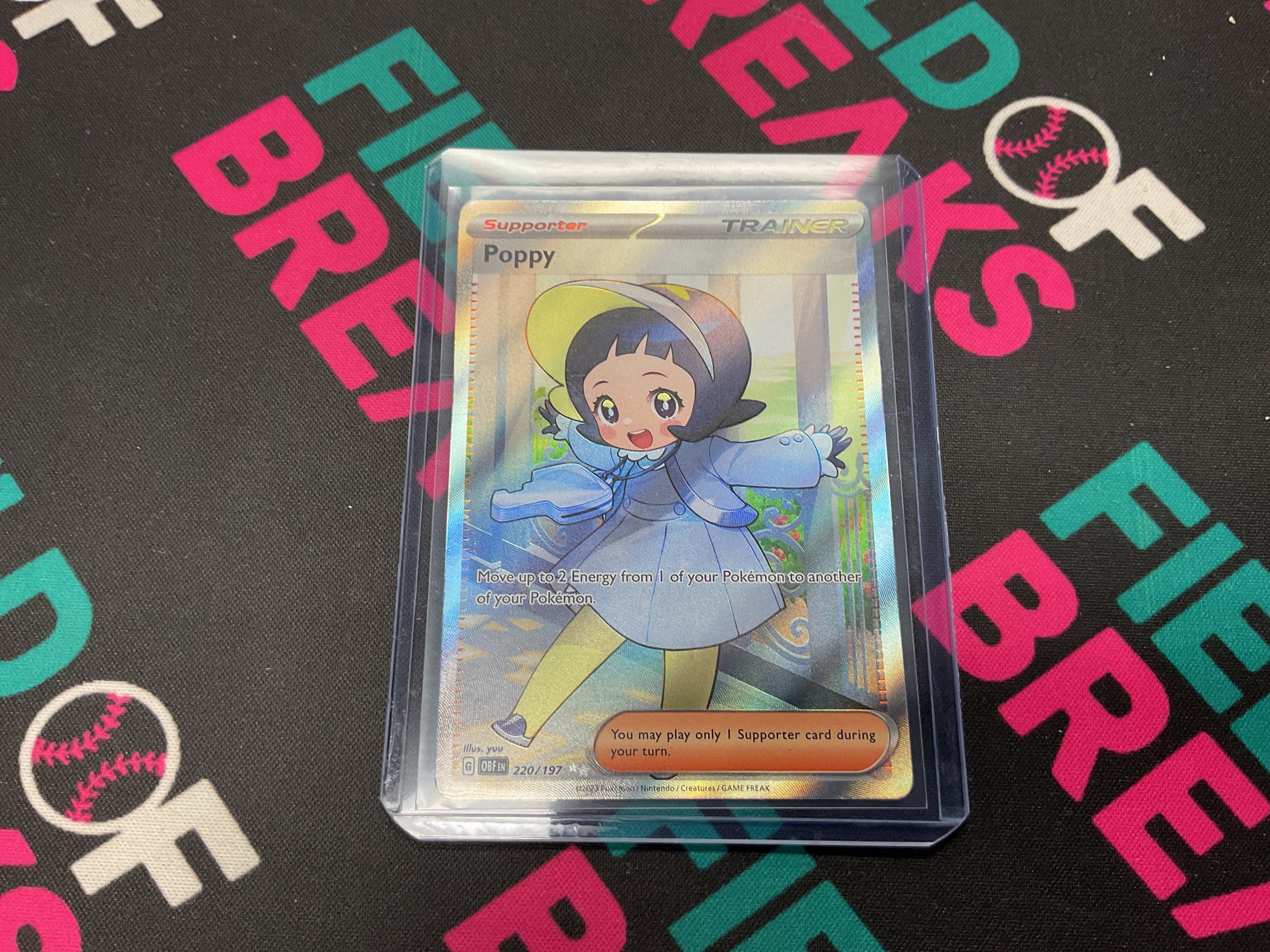 Poppy Full Art Obsidian Flames 220/197