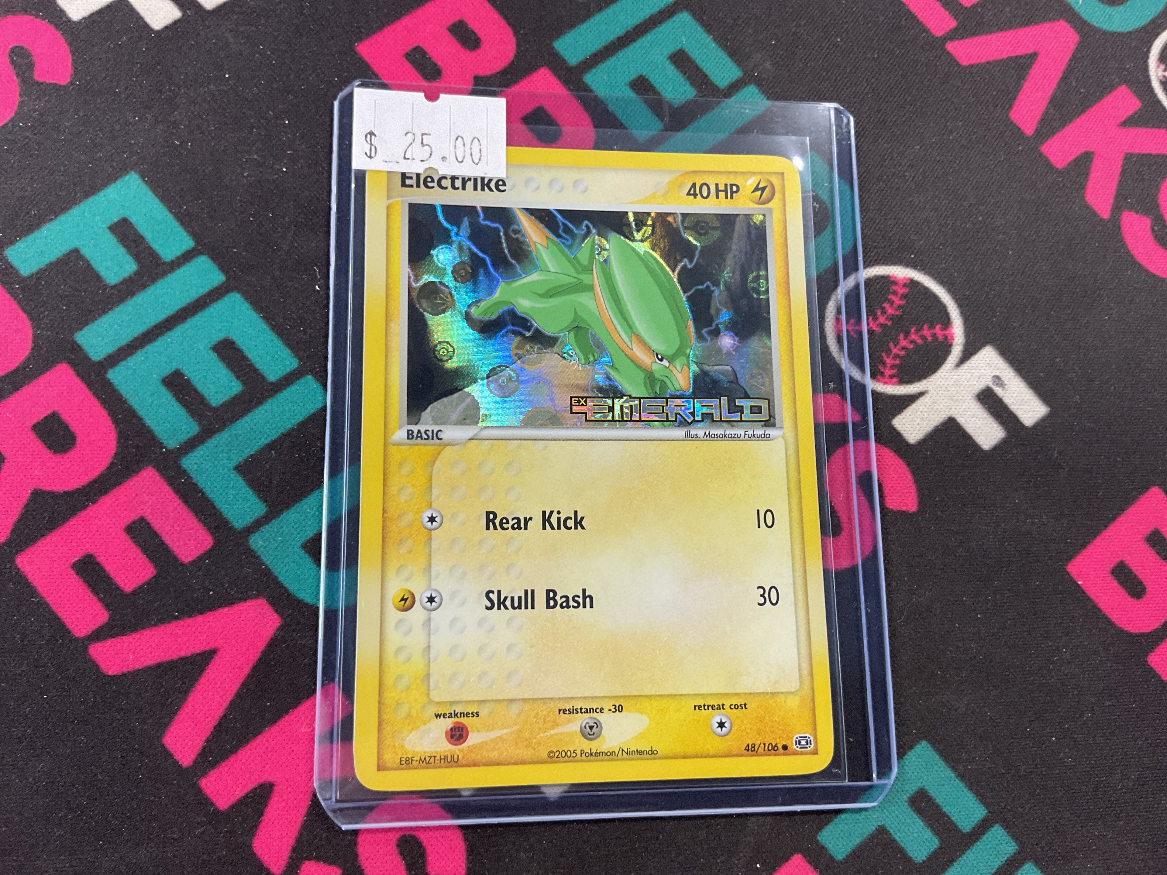 Electrike EX EMERALD REV HOLO 48/106