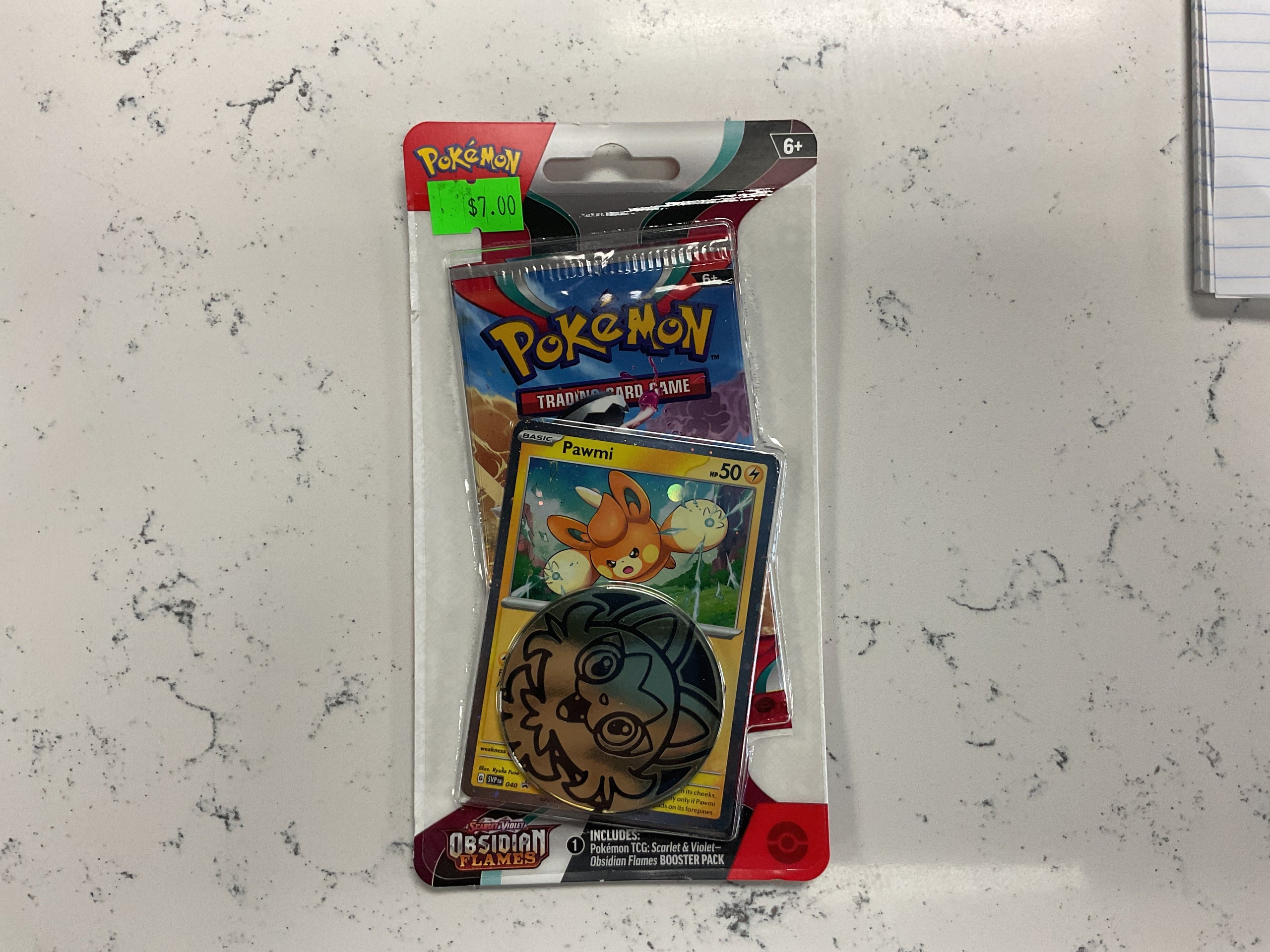 Obsidian flames promo blister