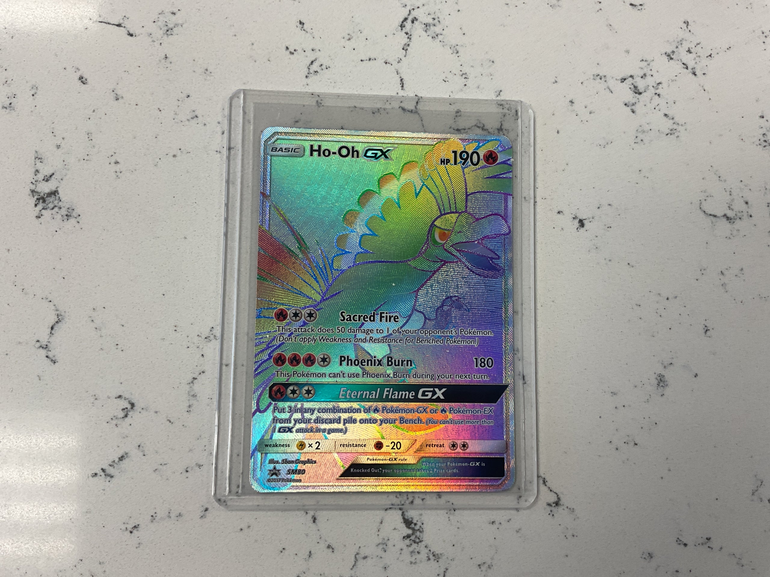 Ho oh GX Rainbow rare