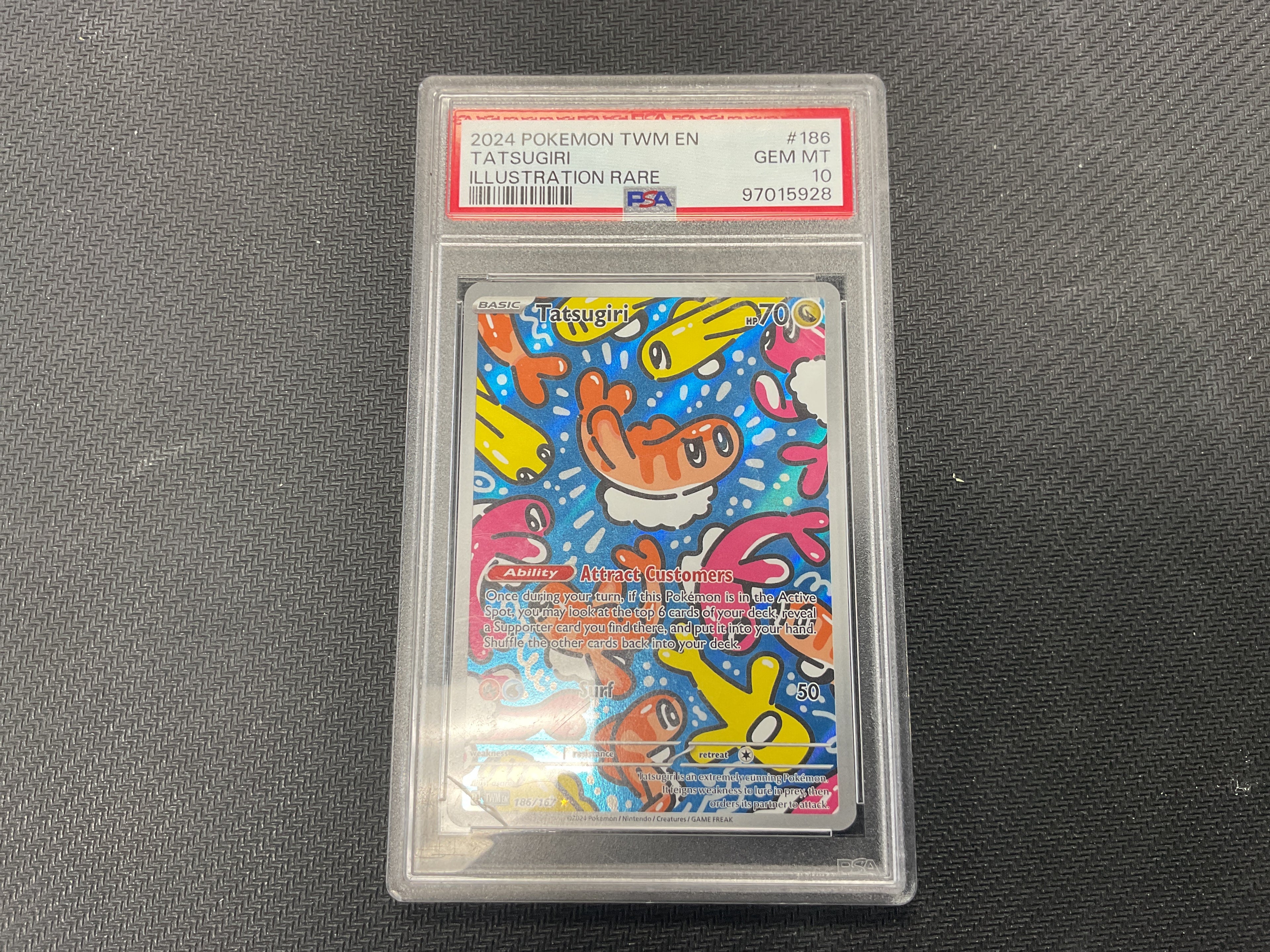 Tatsugiri Twilight Masquerade PSA 10