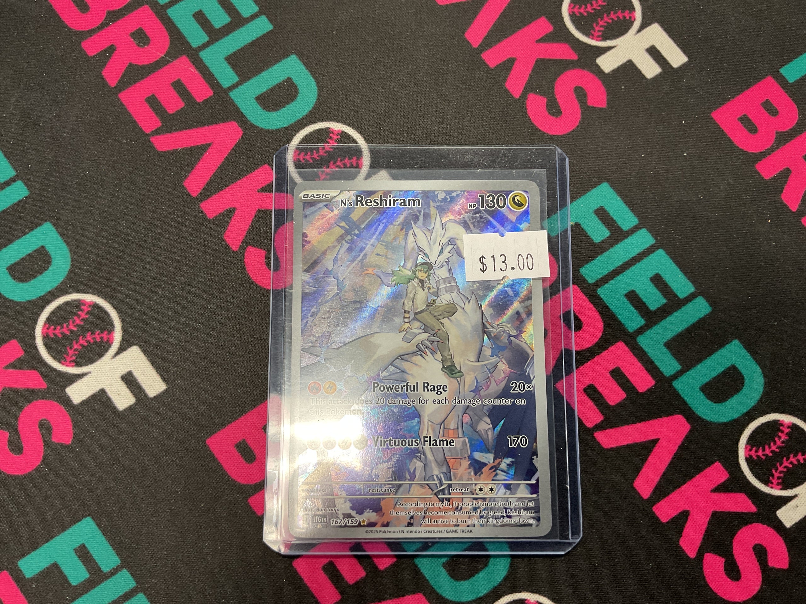 N’s Reshiram Journey Together 167/159