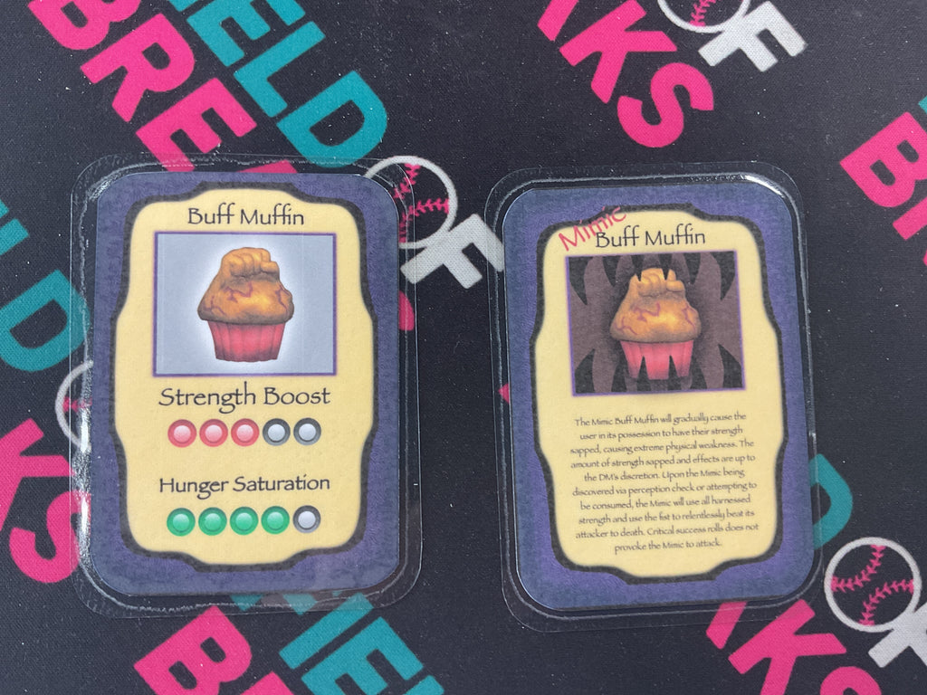 Dungeons And Pastries Buff Muffin
