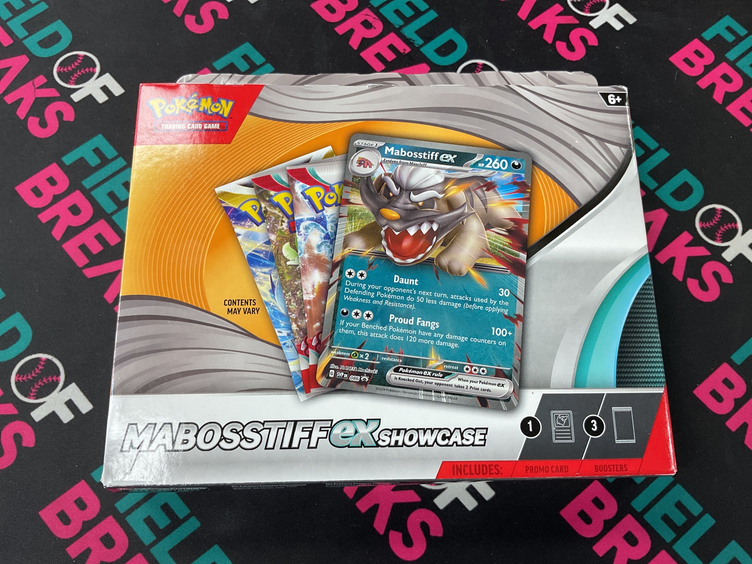 Mabosstiff EX Showcase Box