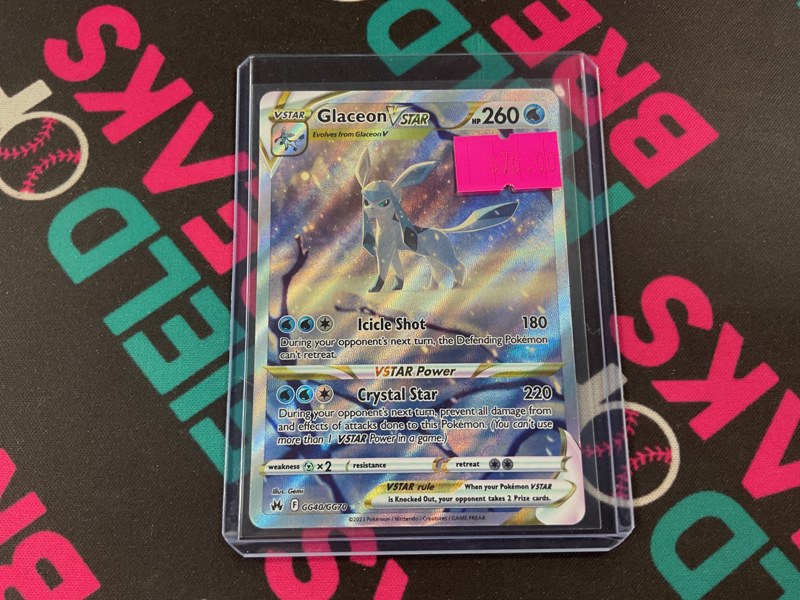 Glaceon Vstar GG40/GG70