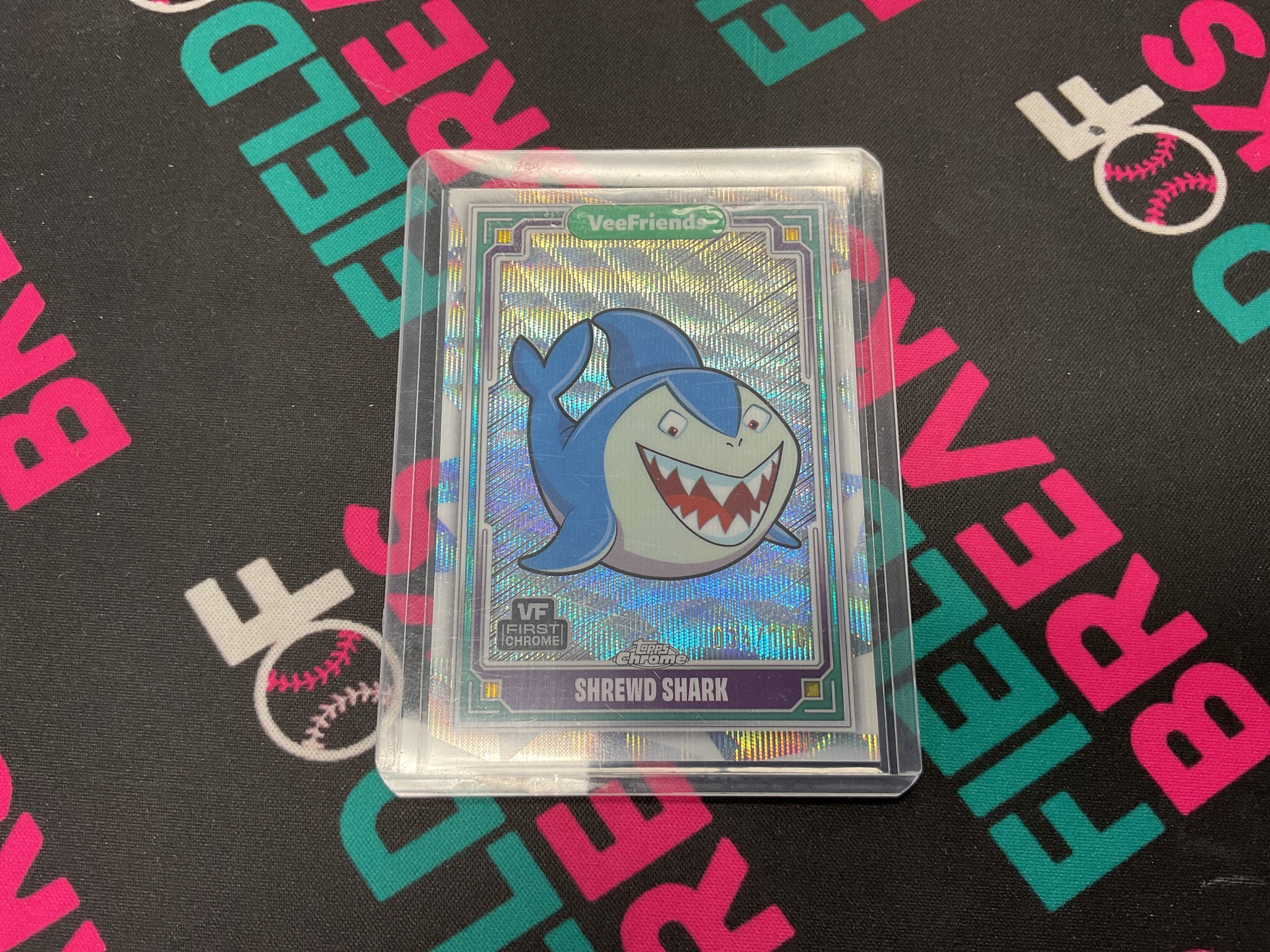 2025 Topps Chrome Vee Friends Shrewd Shark /150