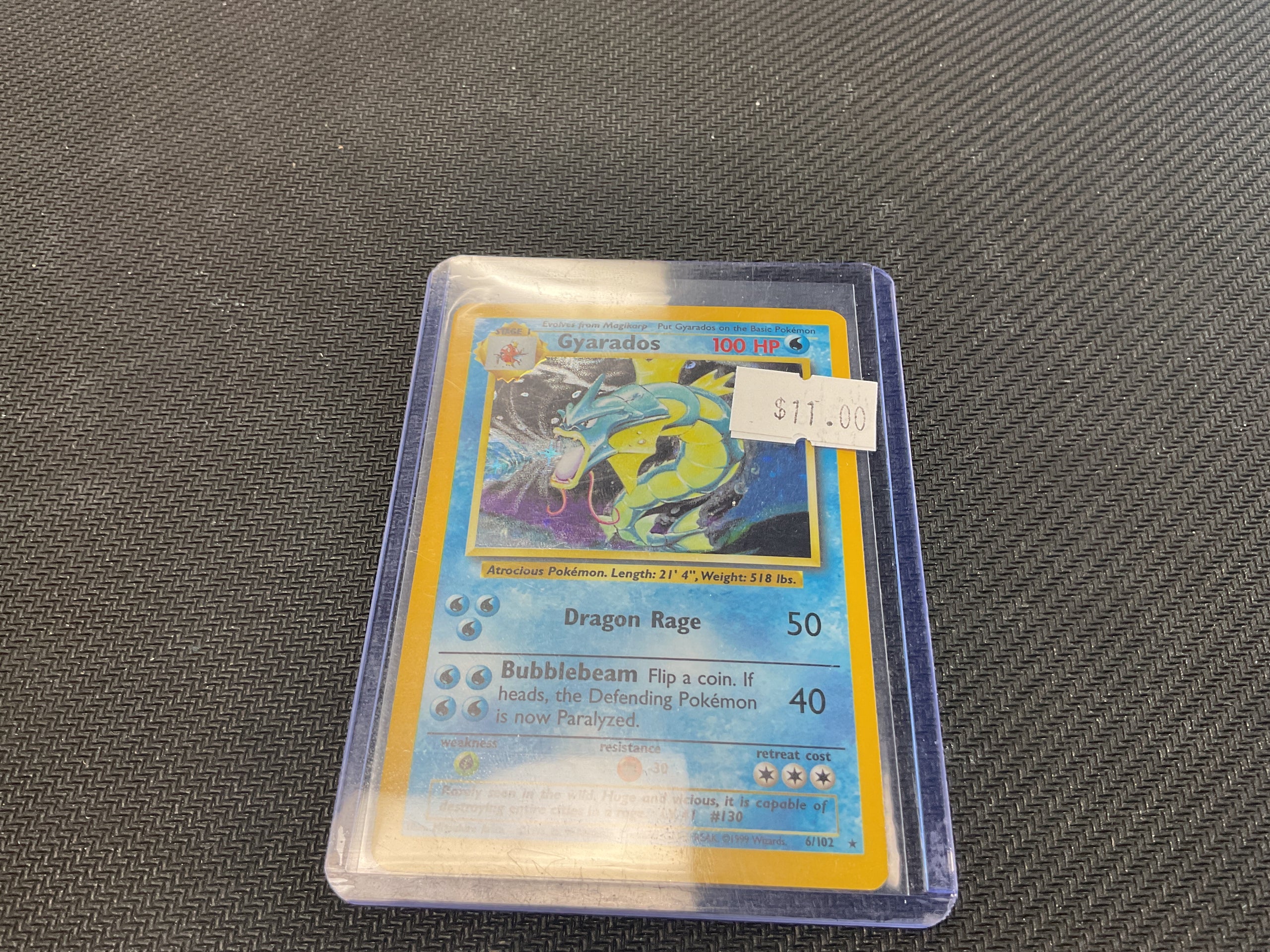 Gyarados Base Set Unlimited Holo (MP)