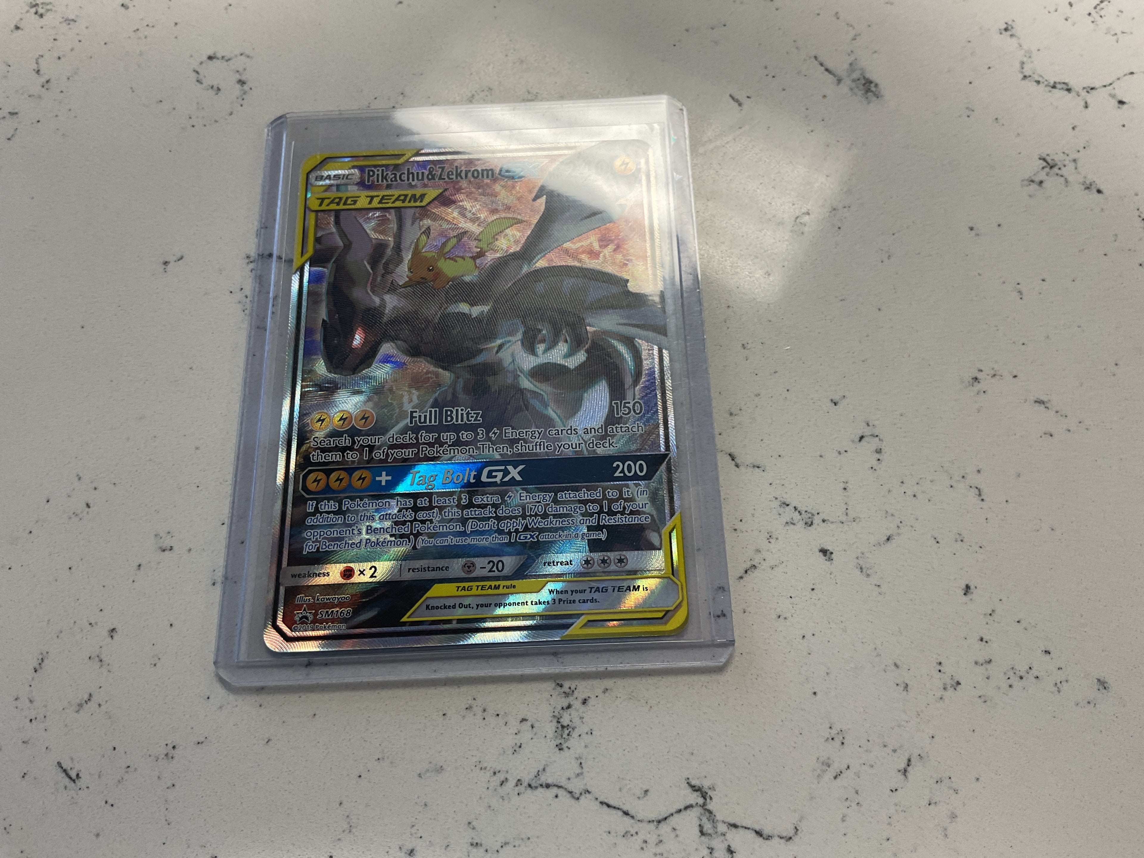TAG Team PIKACHU & Zekrom GX