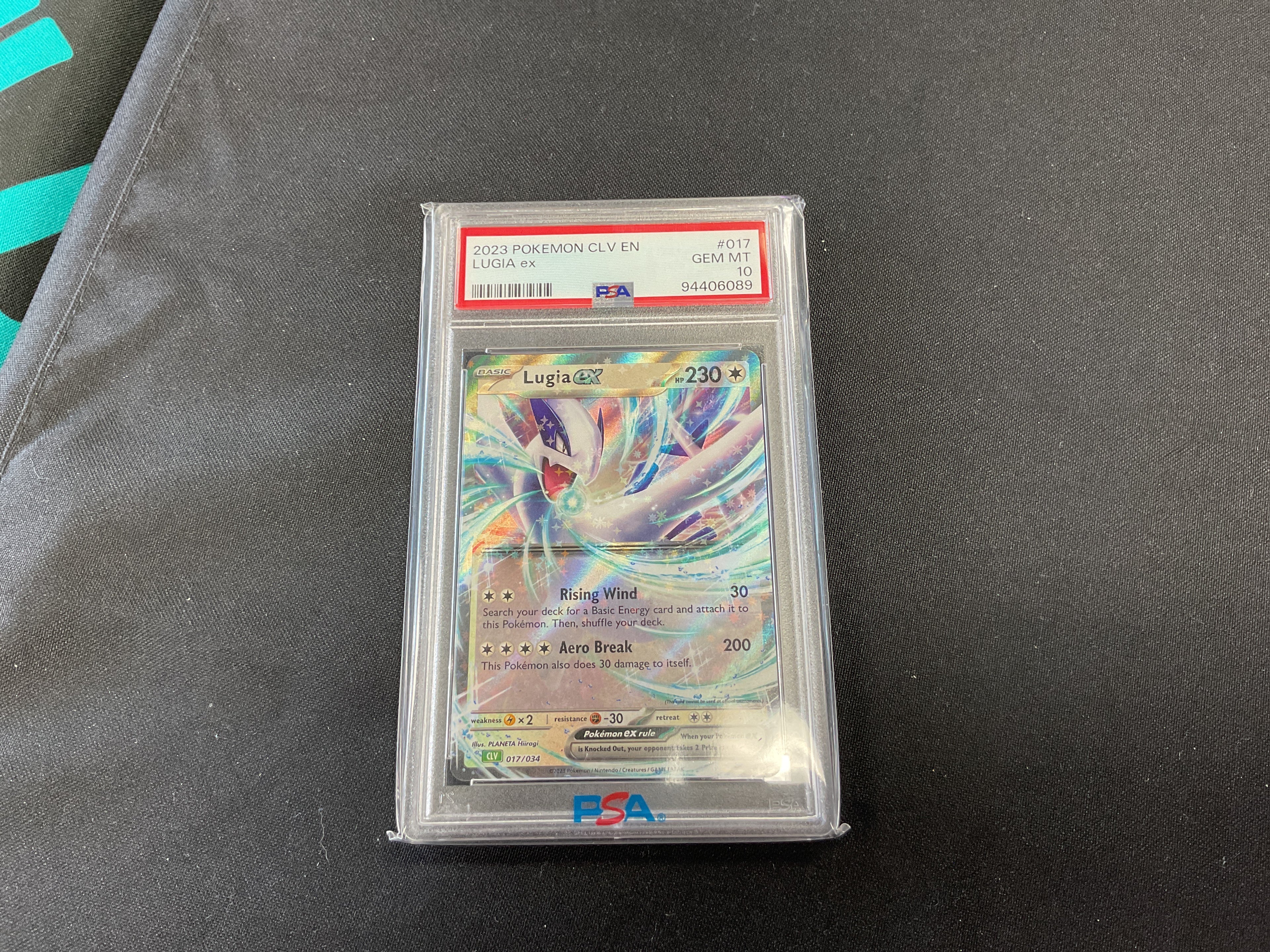 Lugia ex PSA 10 CLV Deck