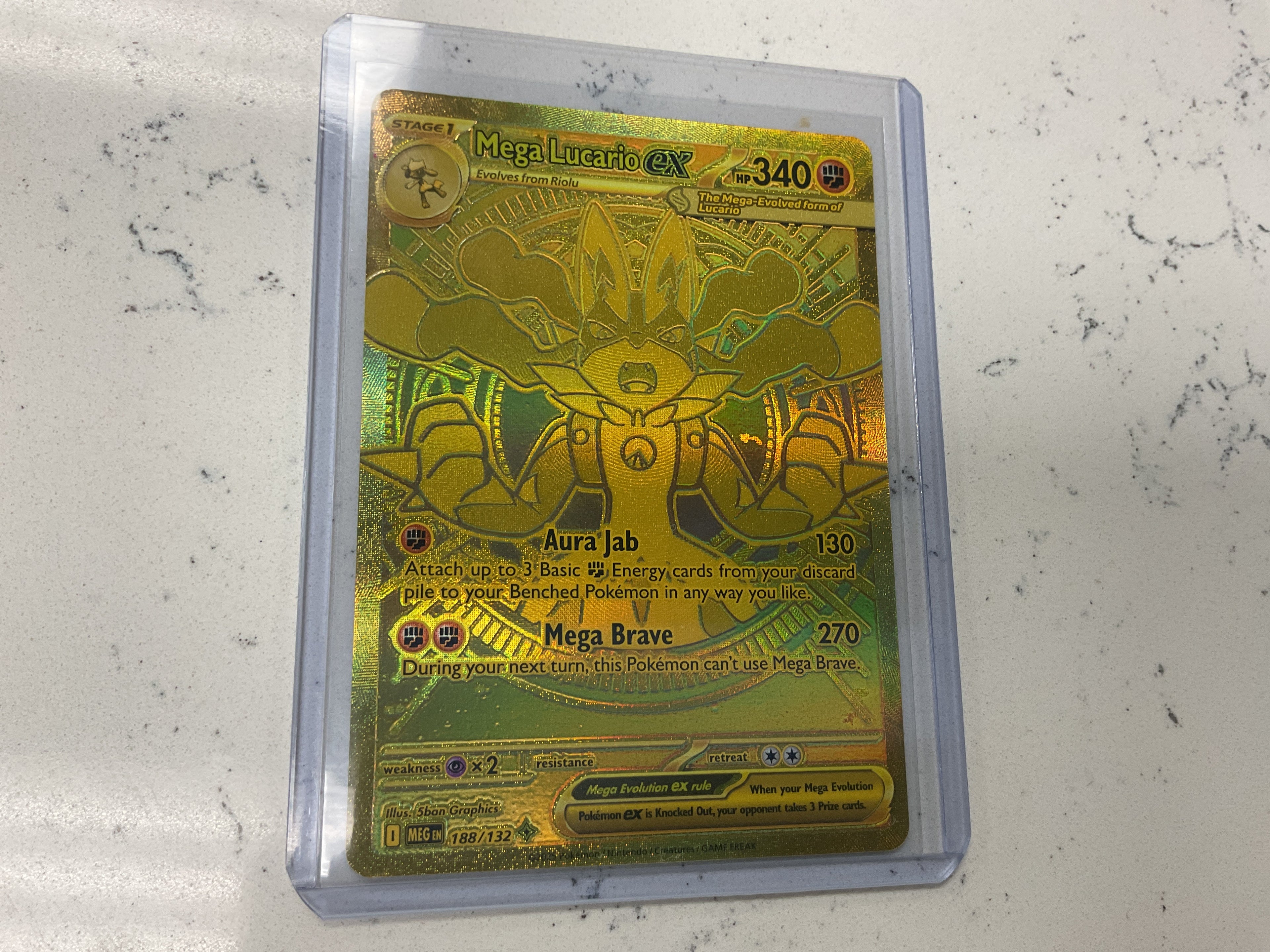 Mega Lucario ex MUR Mega Evolution