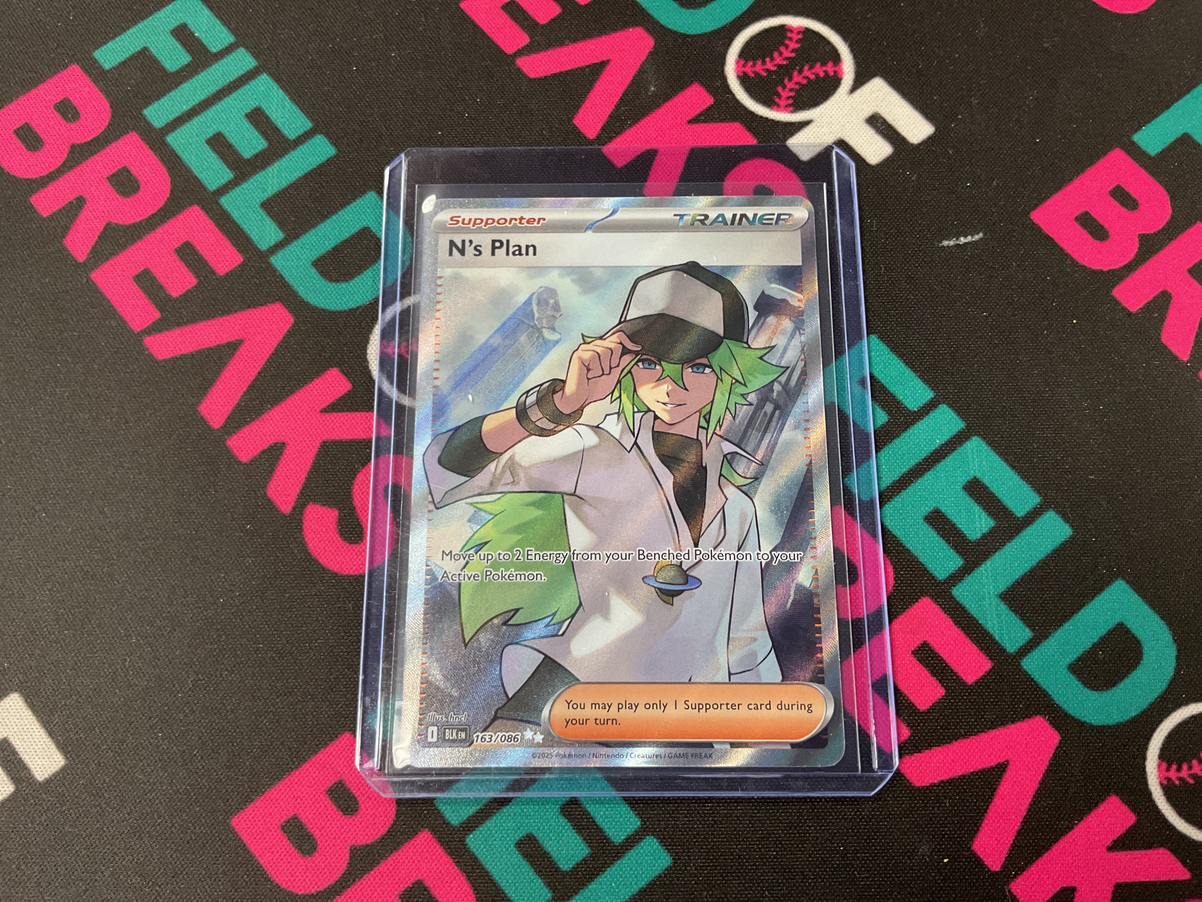 N’s Plan Full Art Black Bolt 163/086