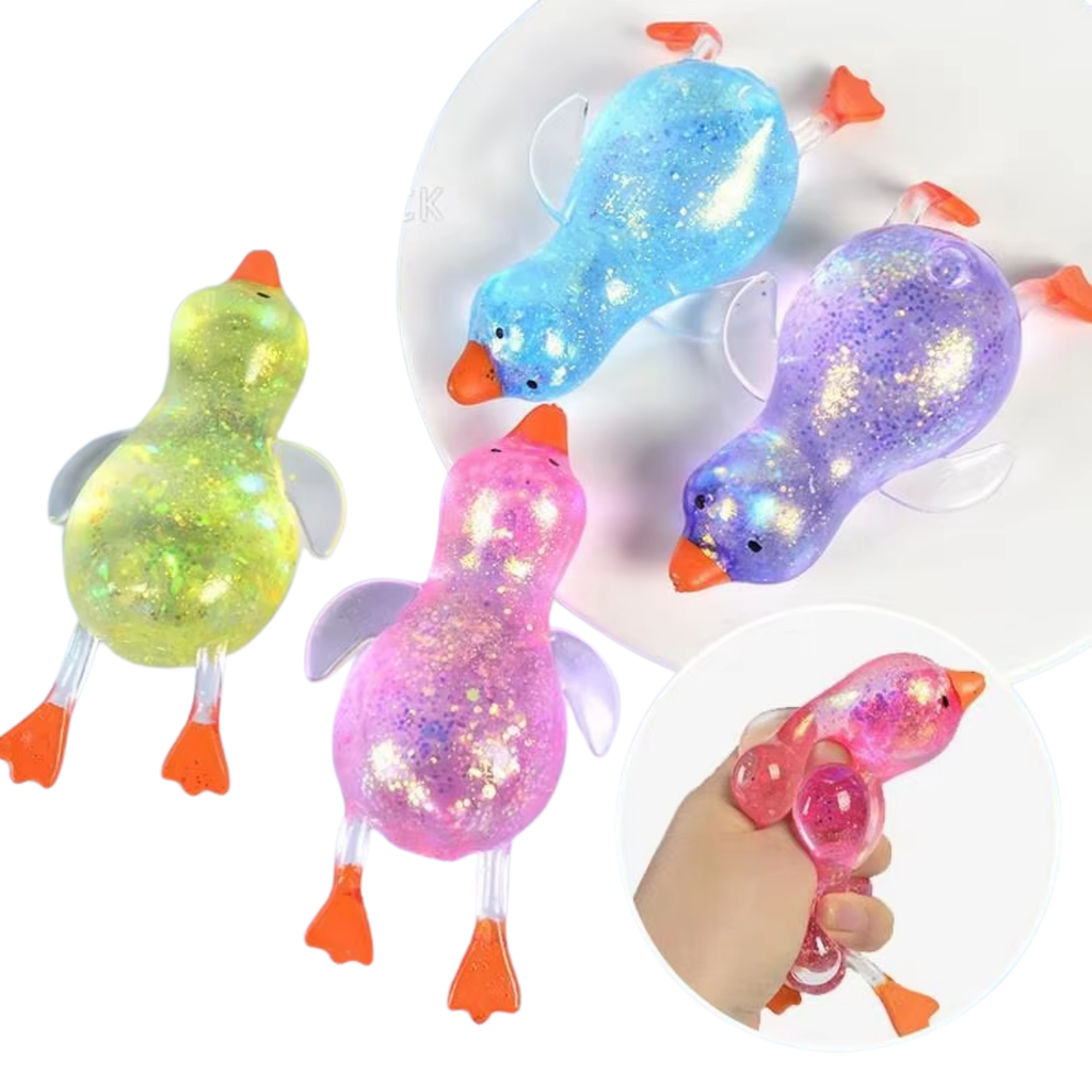 Easter Glitter Sugar Squishy Fidget Kids  Toy- Assorted