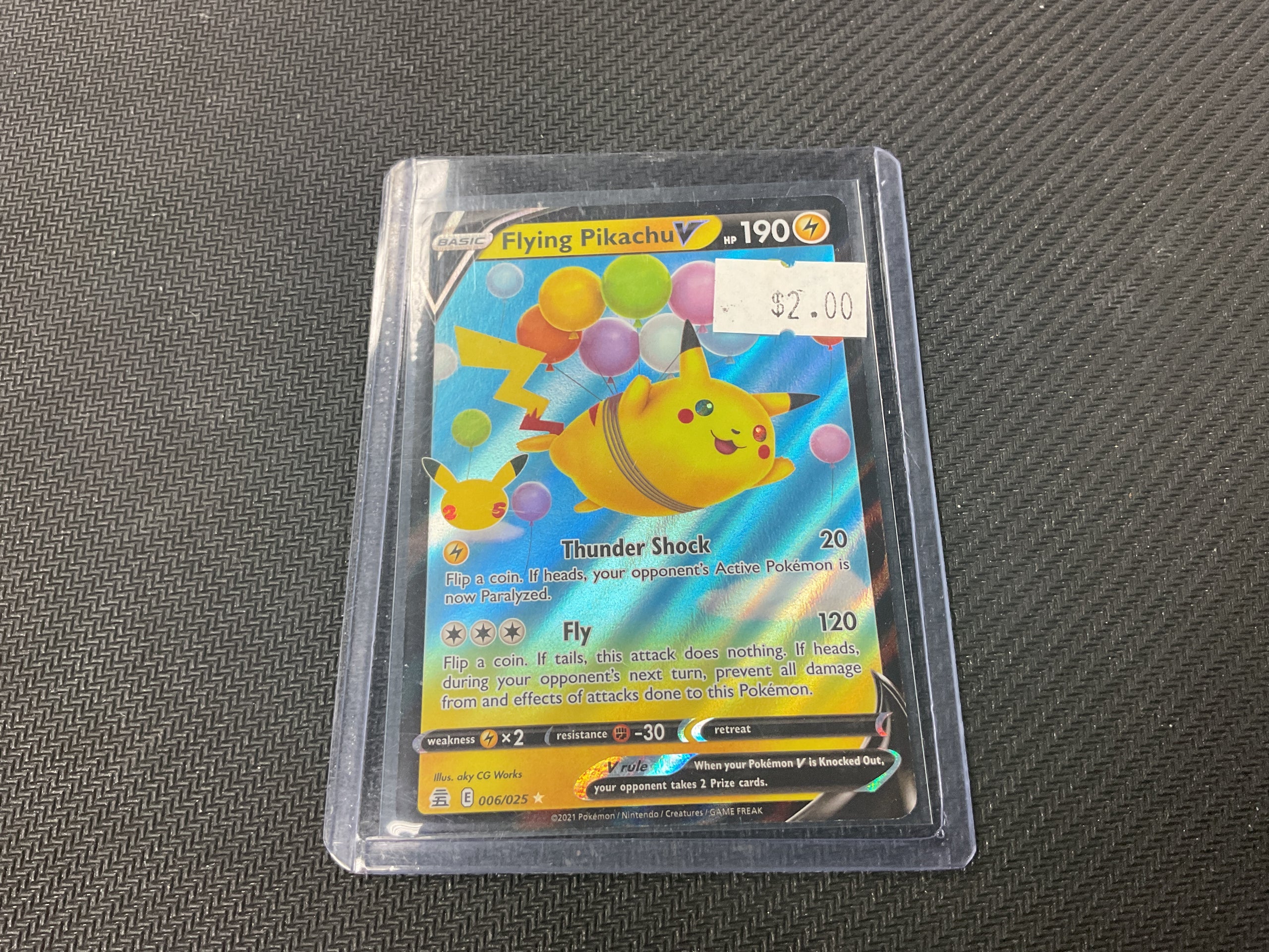 Flying Pikachu V Celebrations
