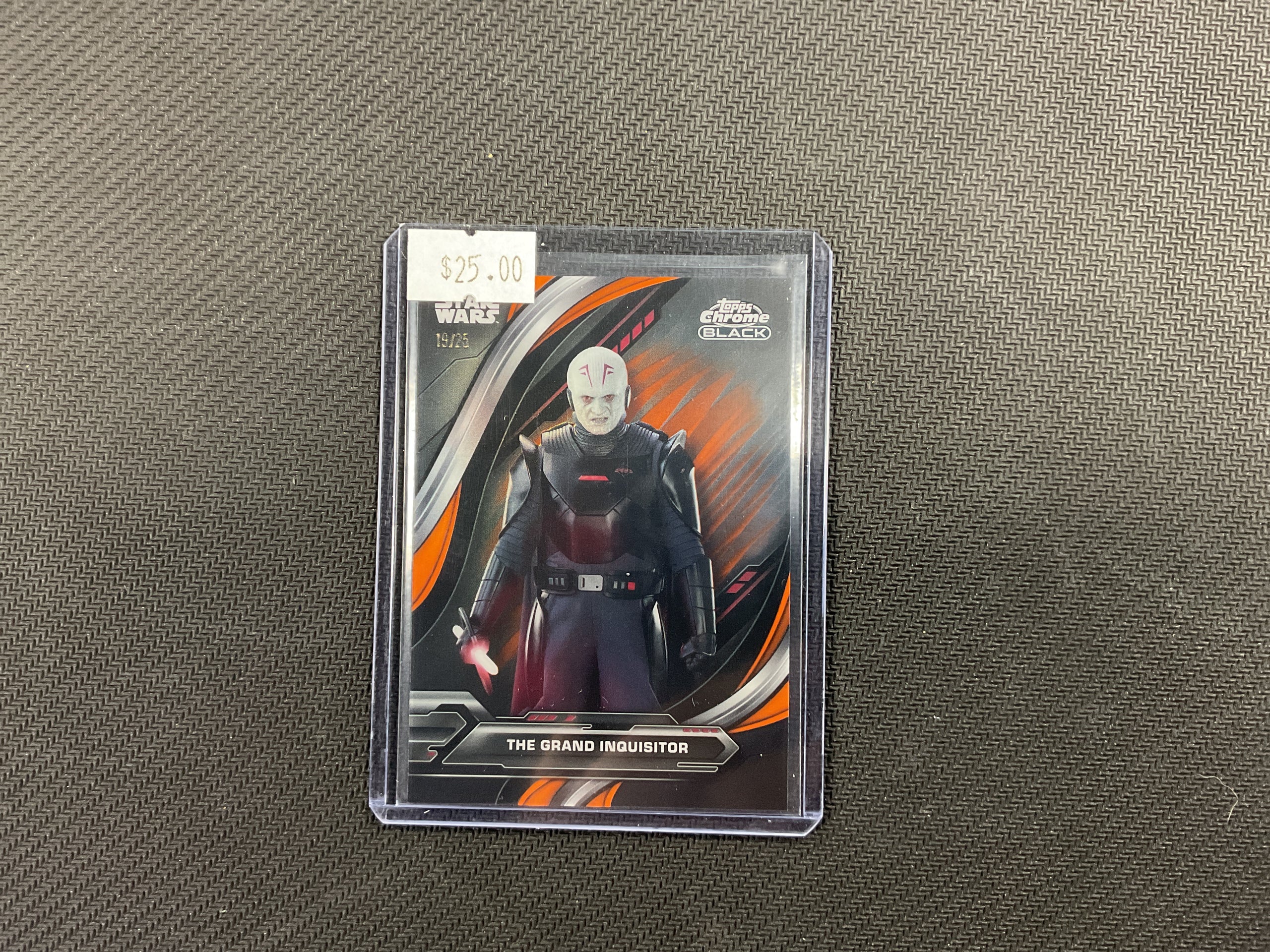 The Grand Inquisitor Topps Chrome Black orange/25