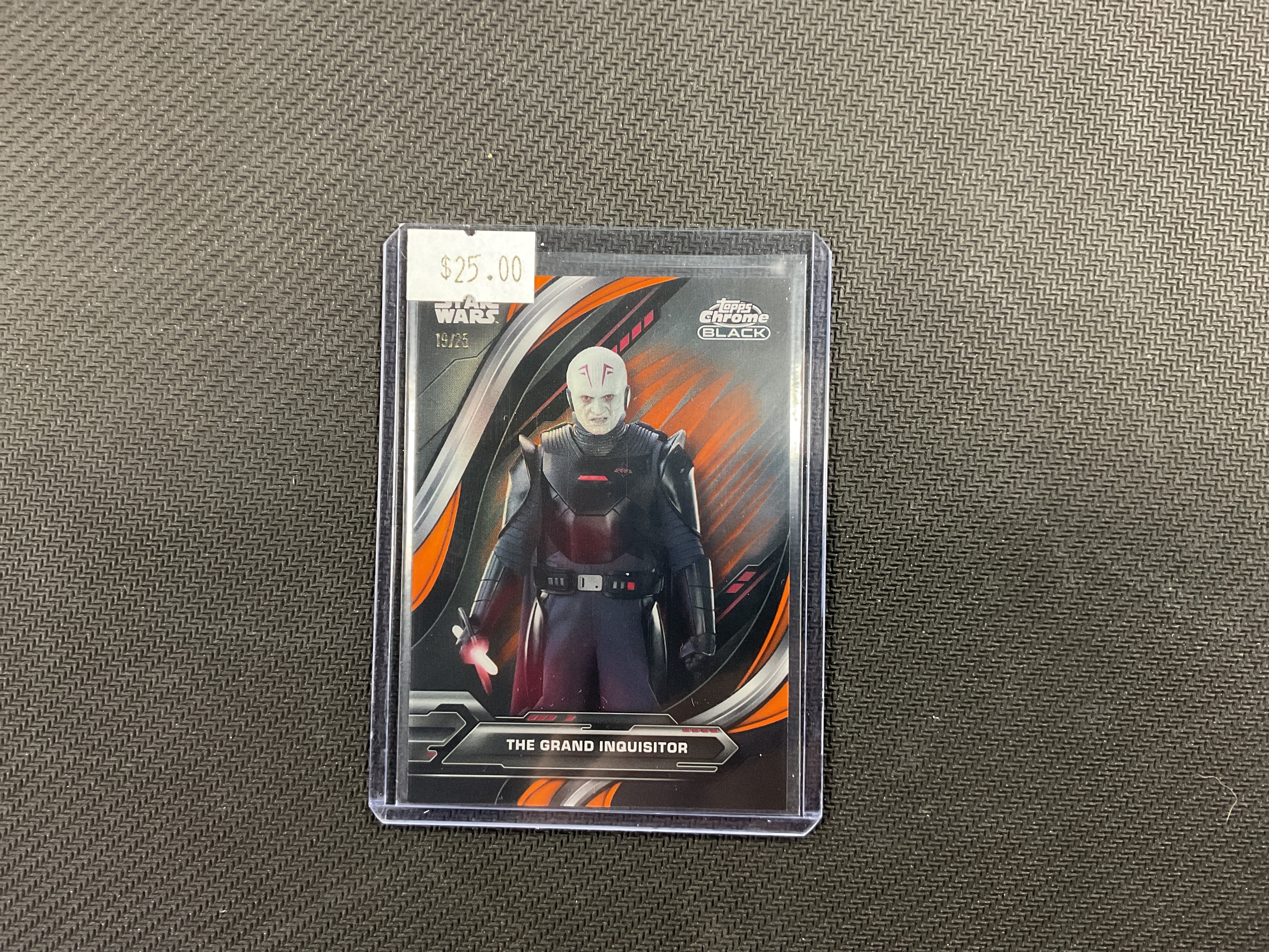 The Grand Inquisitor Topps Chrome Black orange/25