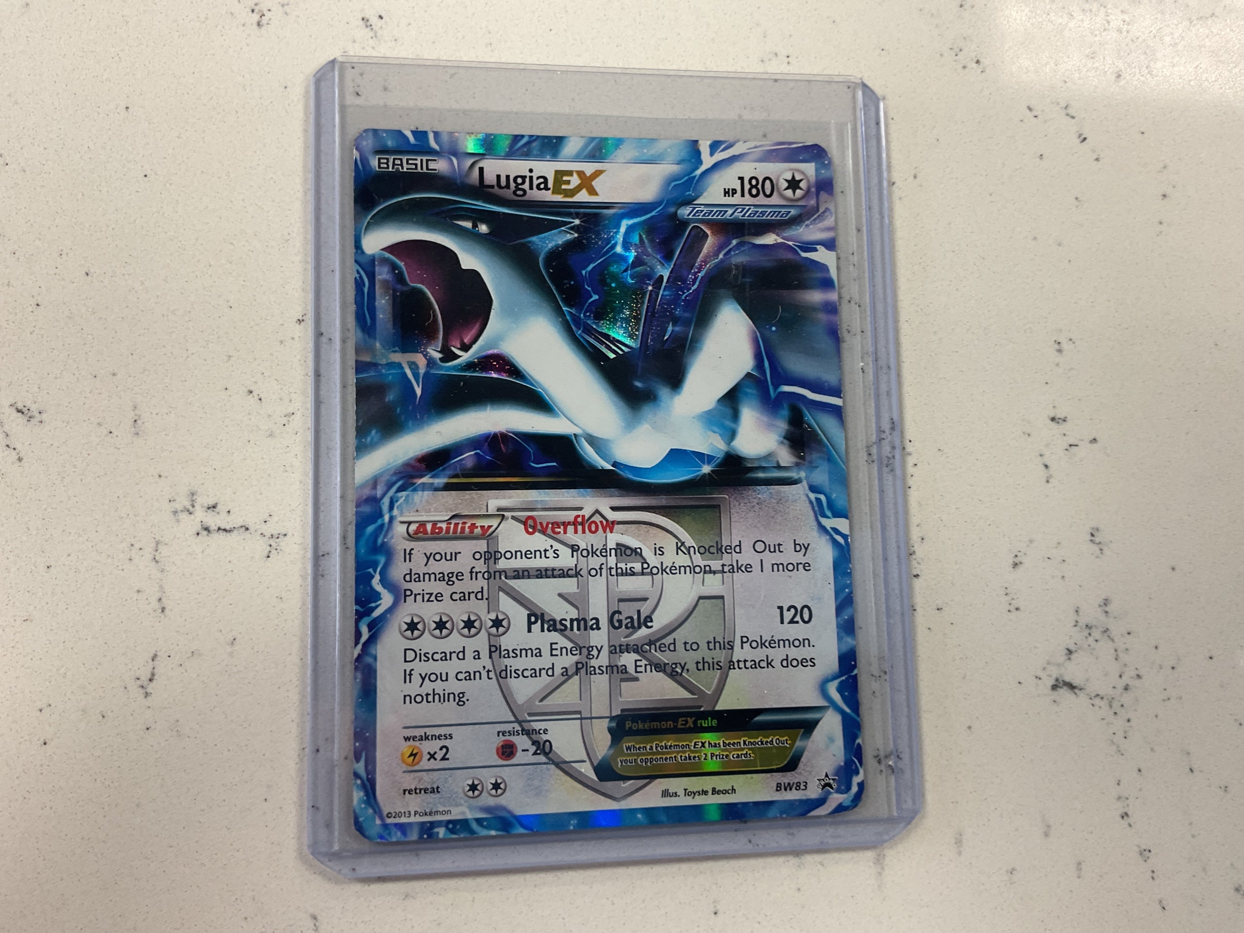 Lugia EX BW83