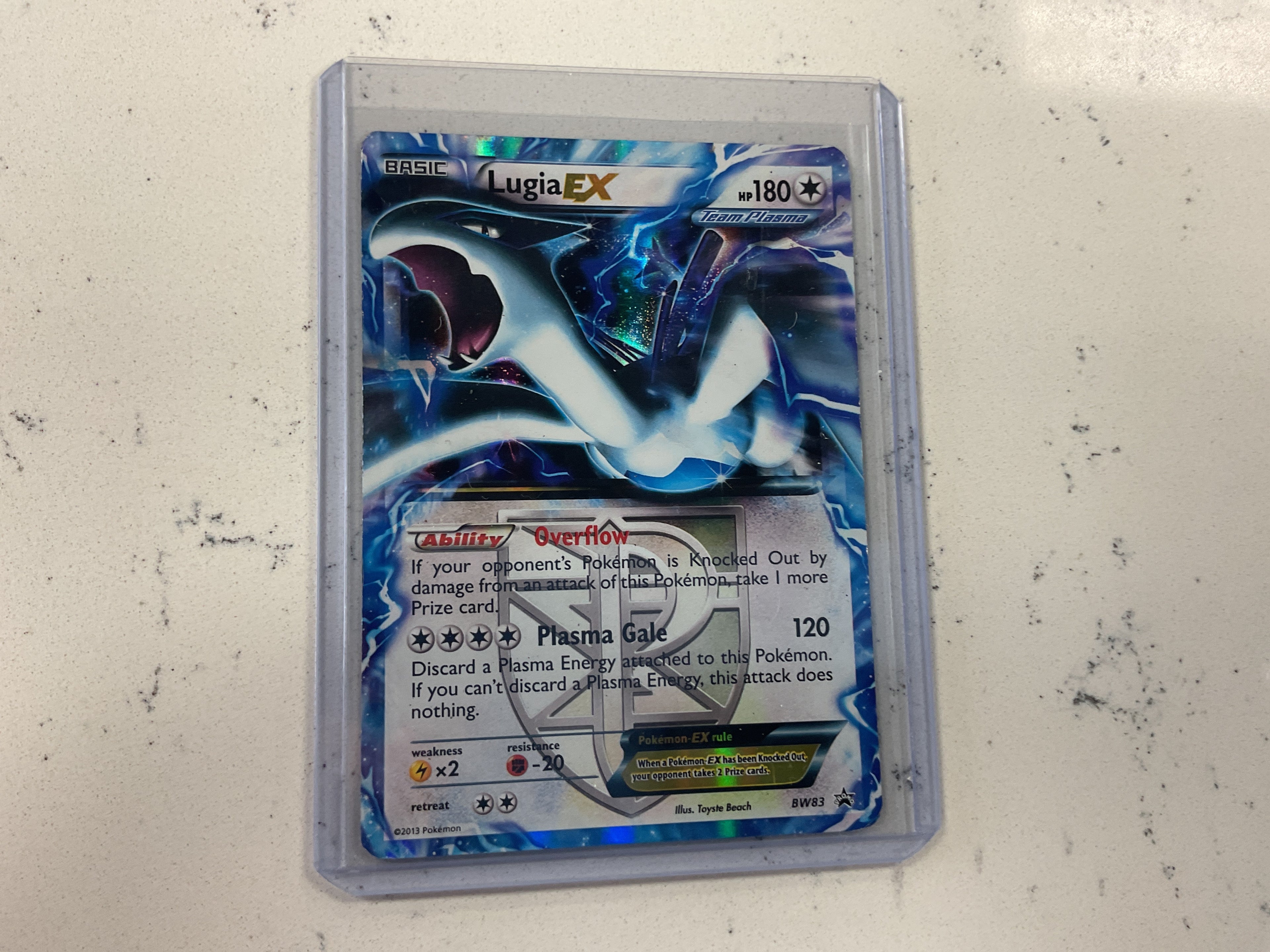 Lugia EX BW83