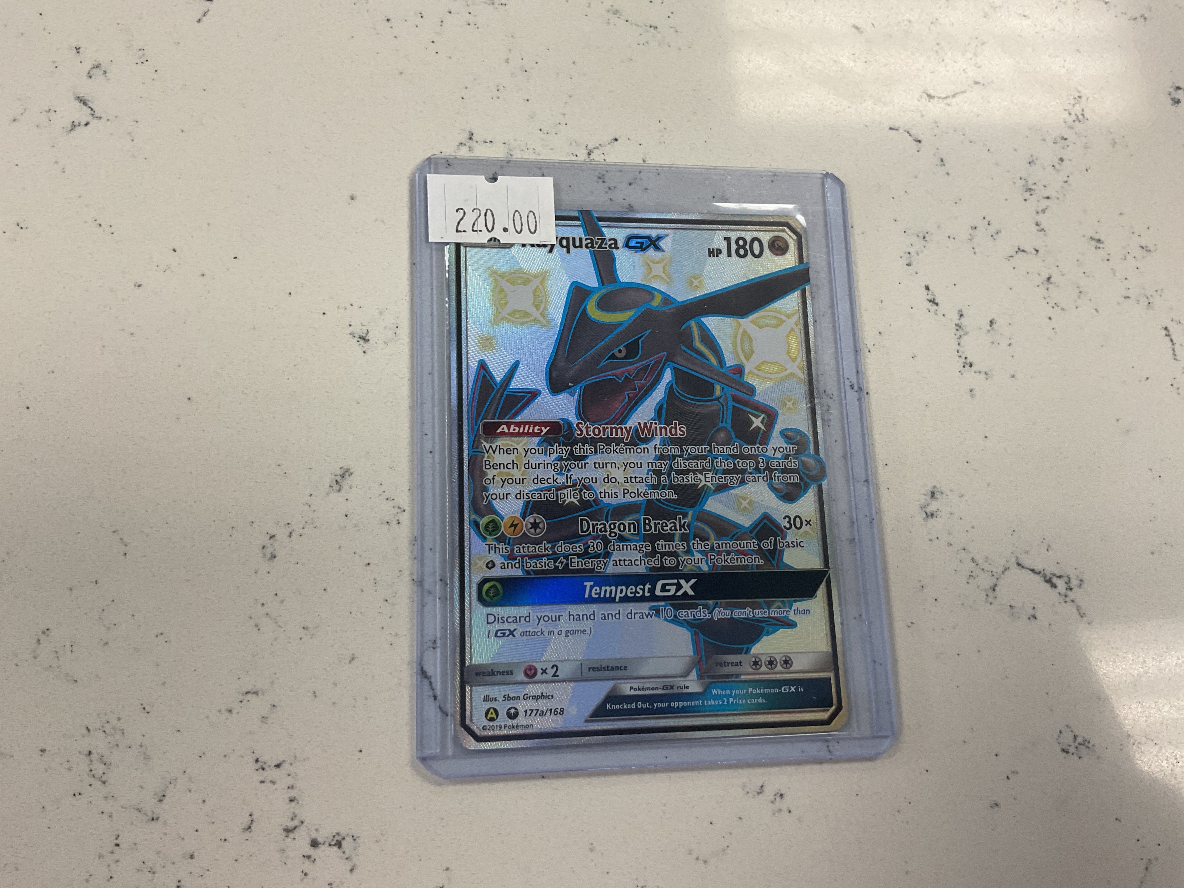 Rayquaza GX 177a/169