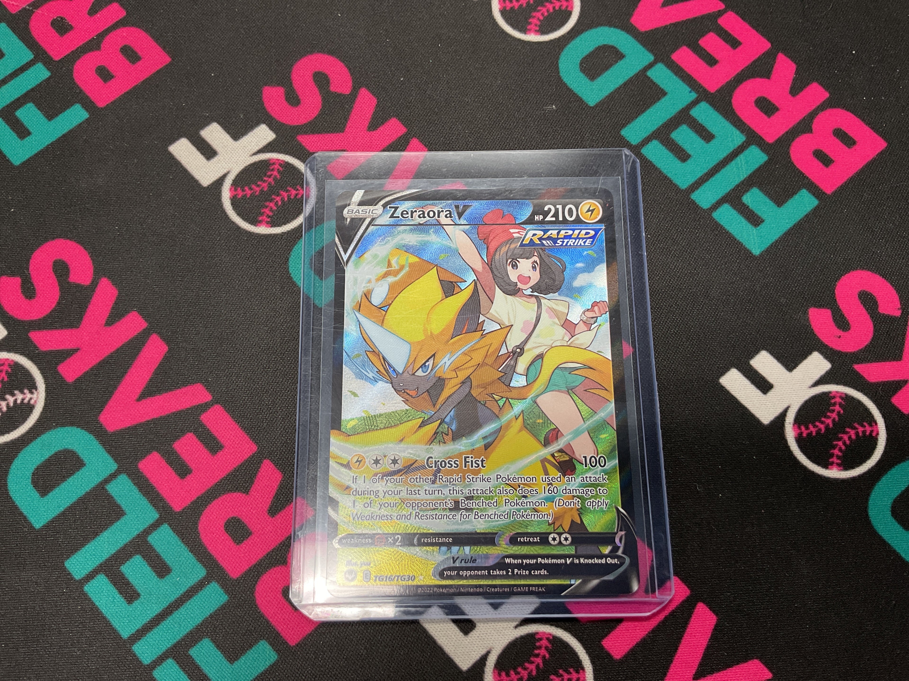 Zeraora Silver Tempest Trainer Gallery TG16/TG30