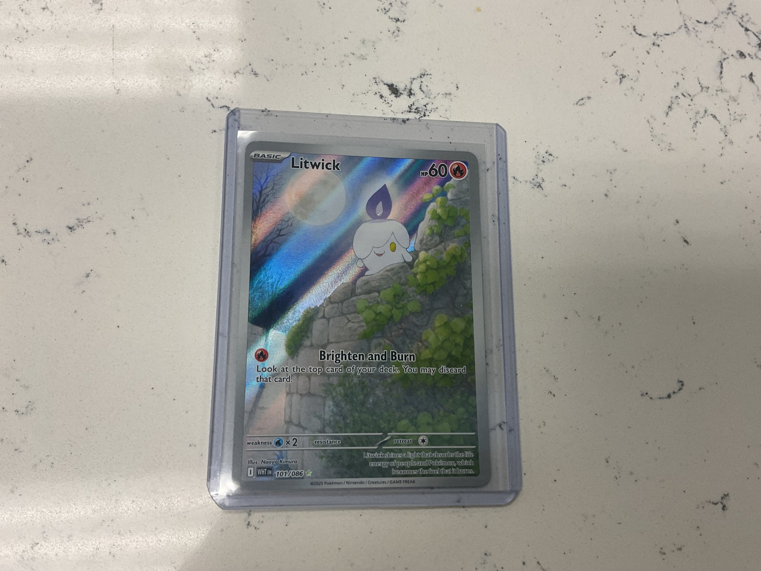 Litwick ir white flare
