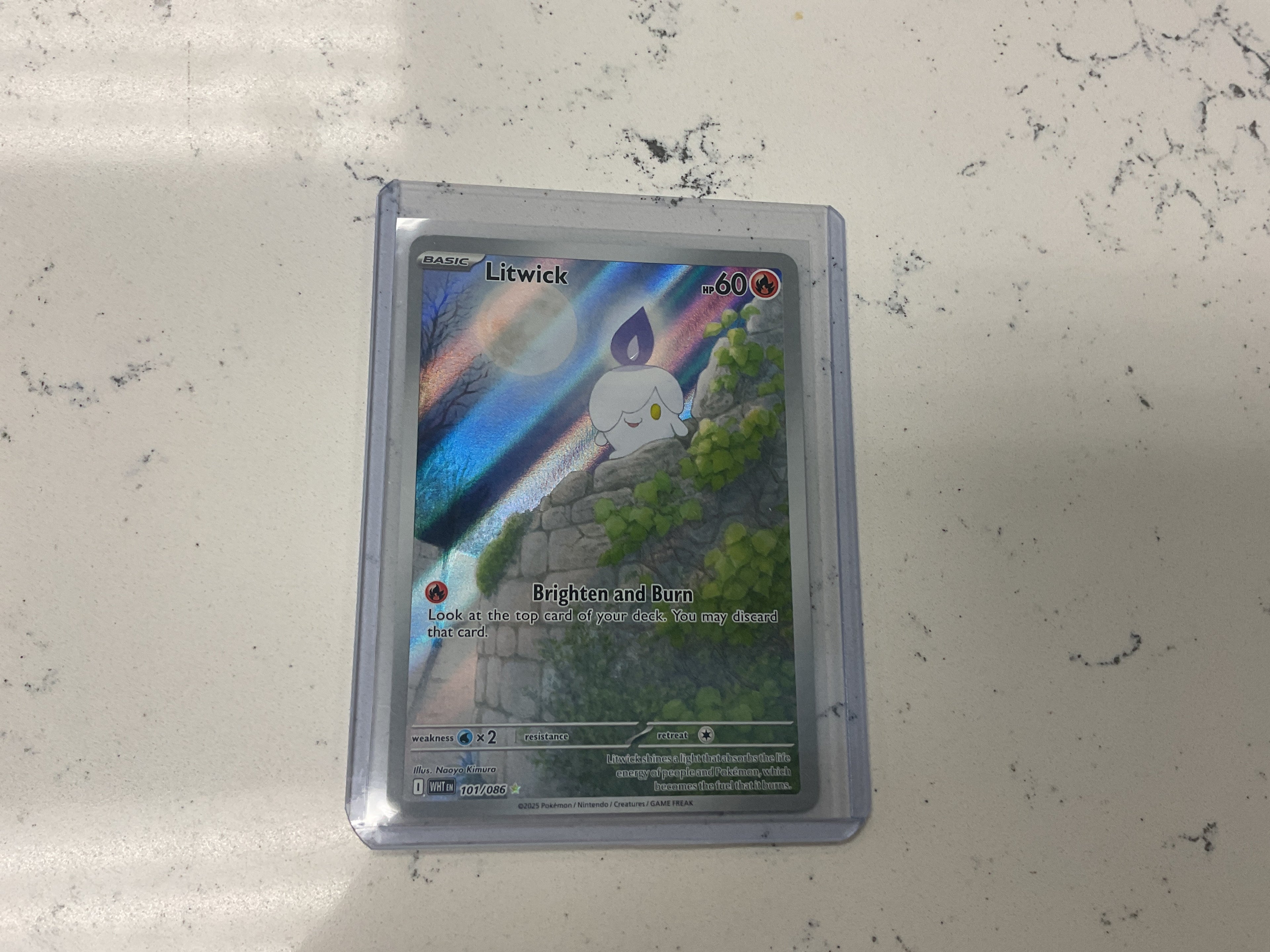 Litwick ir white flare