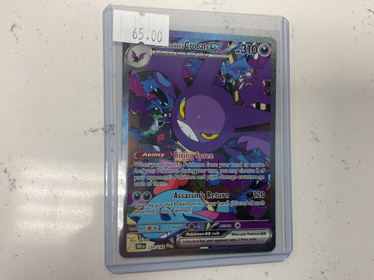 Team Rocket’s Crobat Ex Destined Rivals