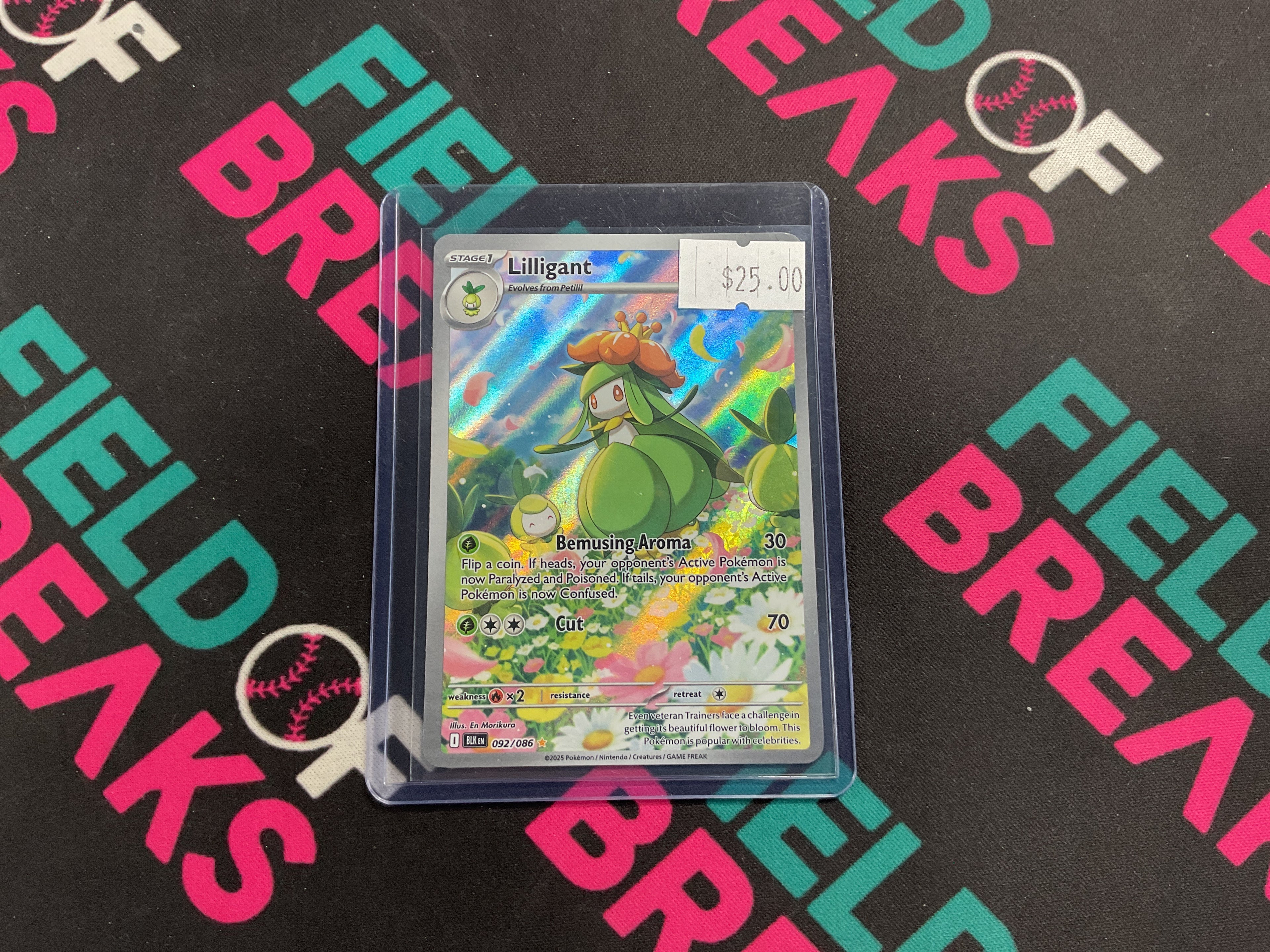 Lilligant Black Bolt 092/086