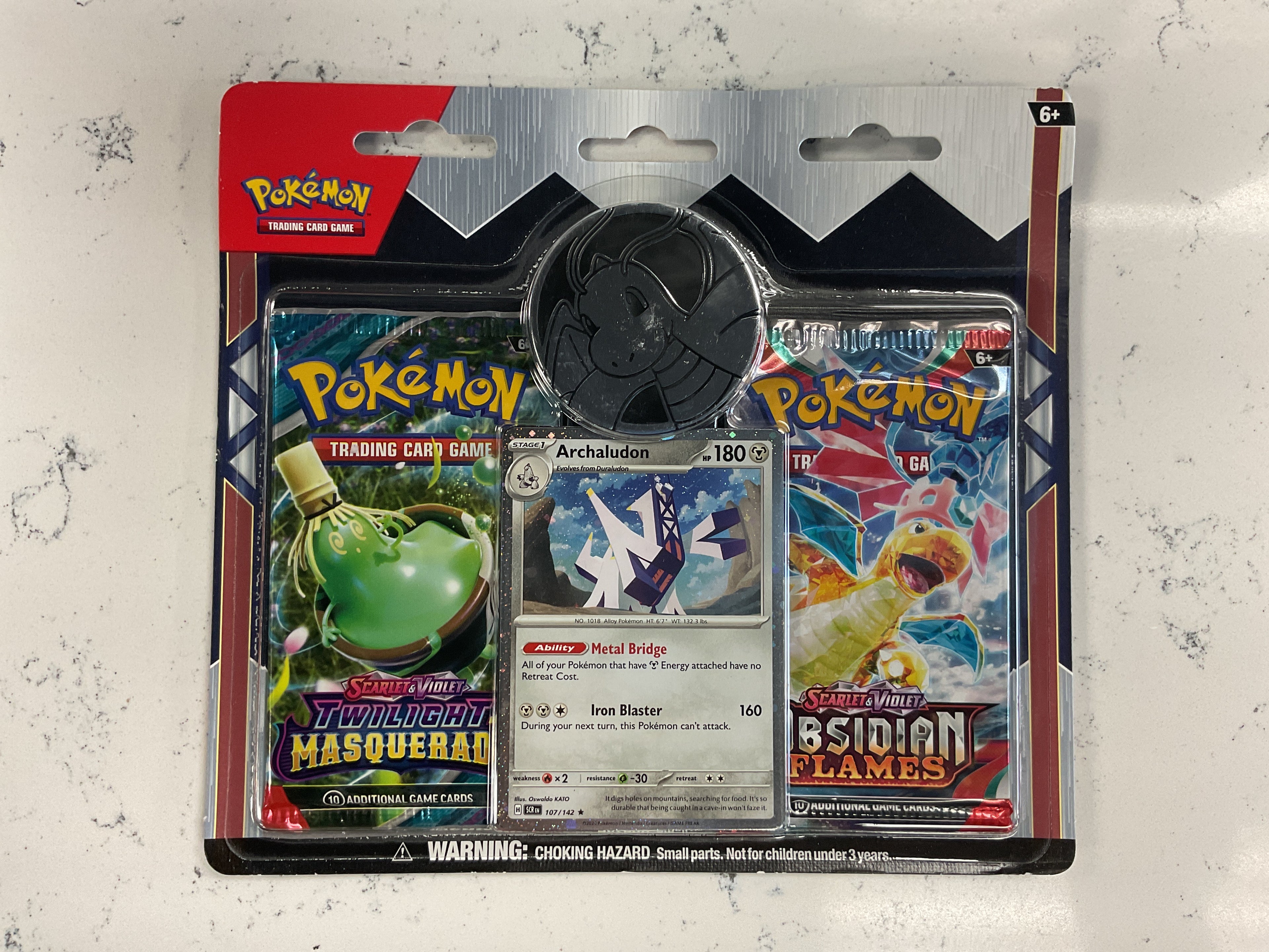 Twilight Masquerade / Obsidian Flames blister pack