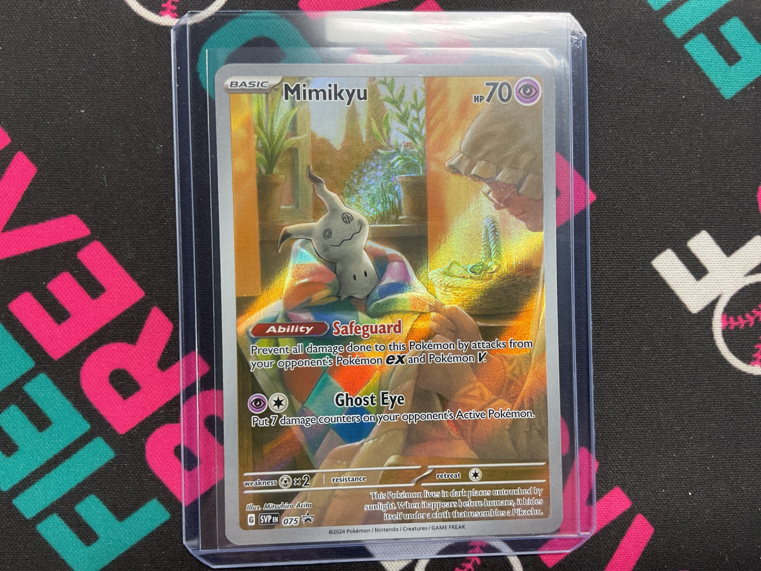 Mimikyu Paldean Fates ETB Promo