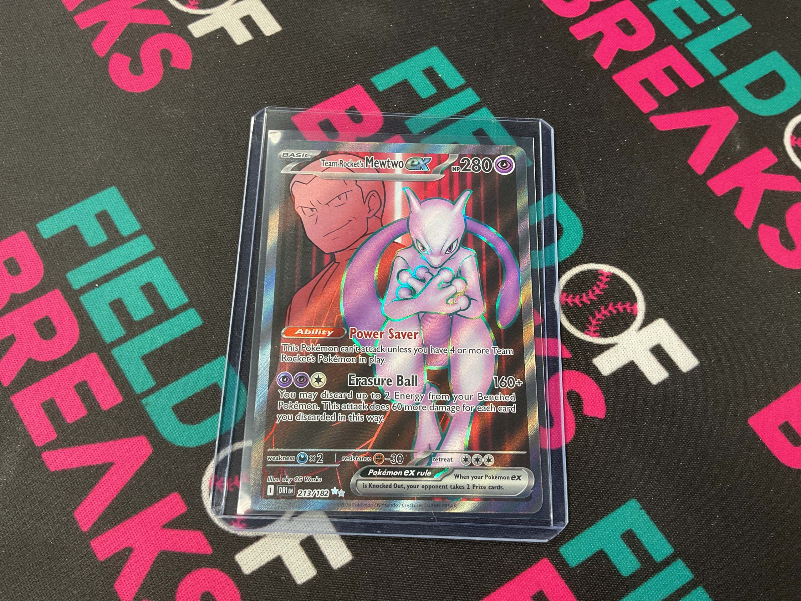 Mewtwo Full Art Destined Rivals 213/182
