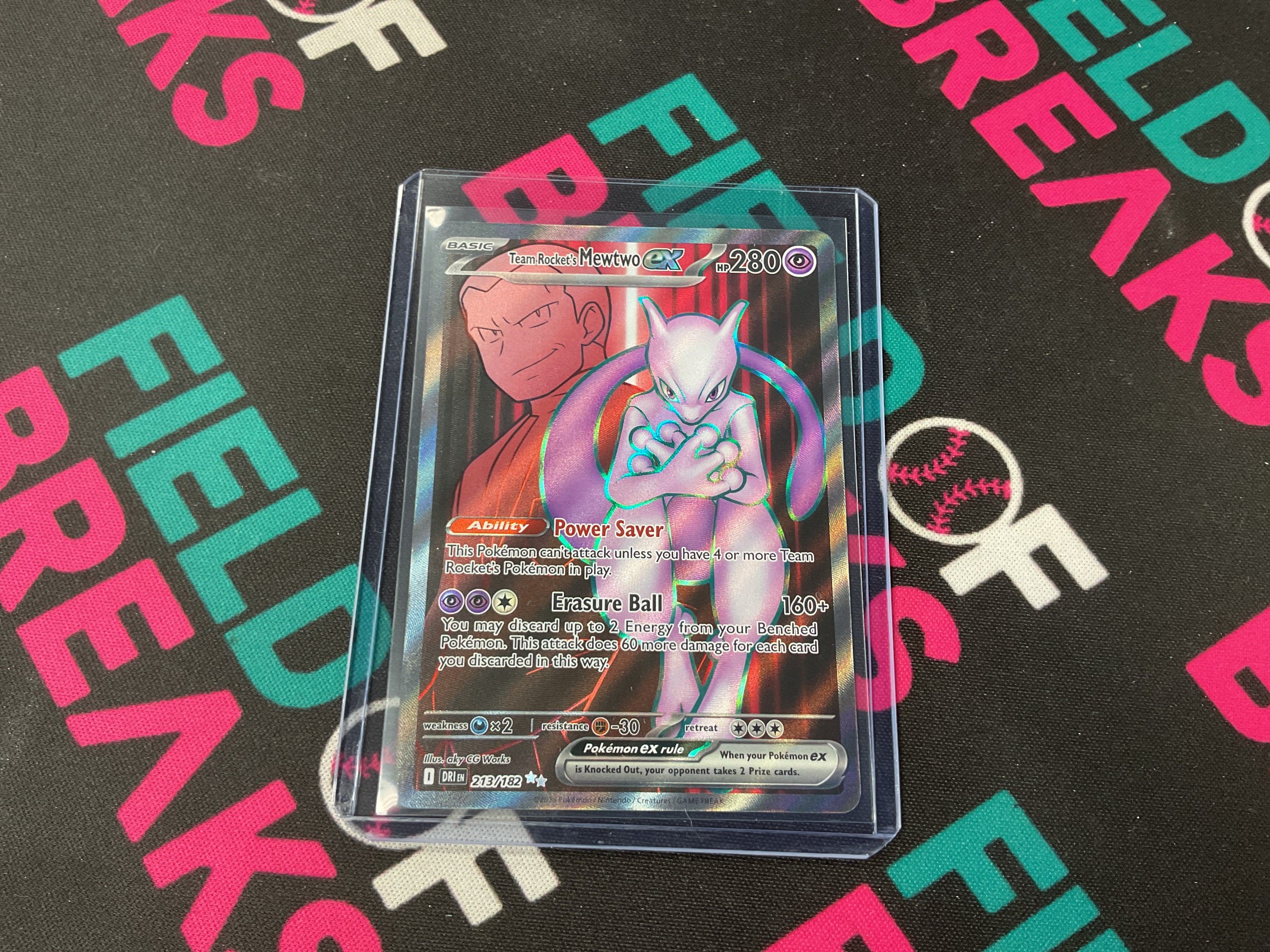 Mewtwo Full Art Destined Rivals 213/182