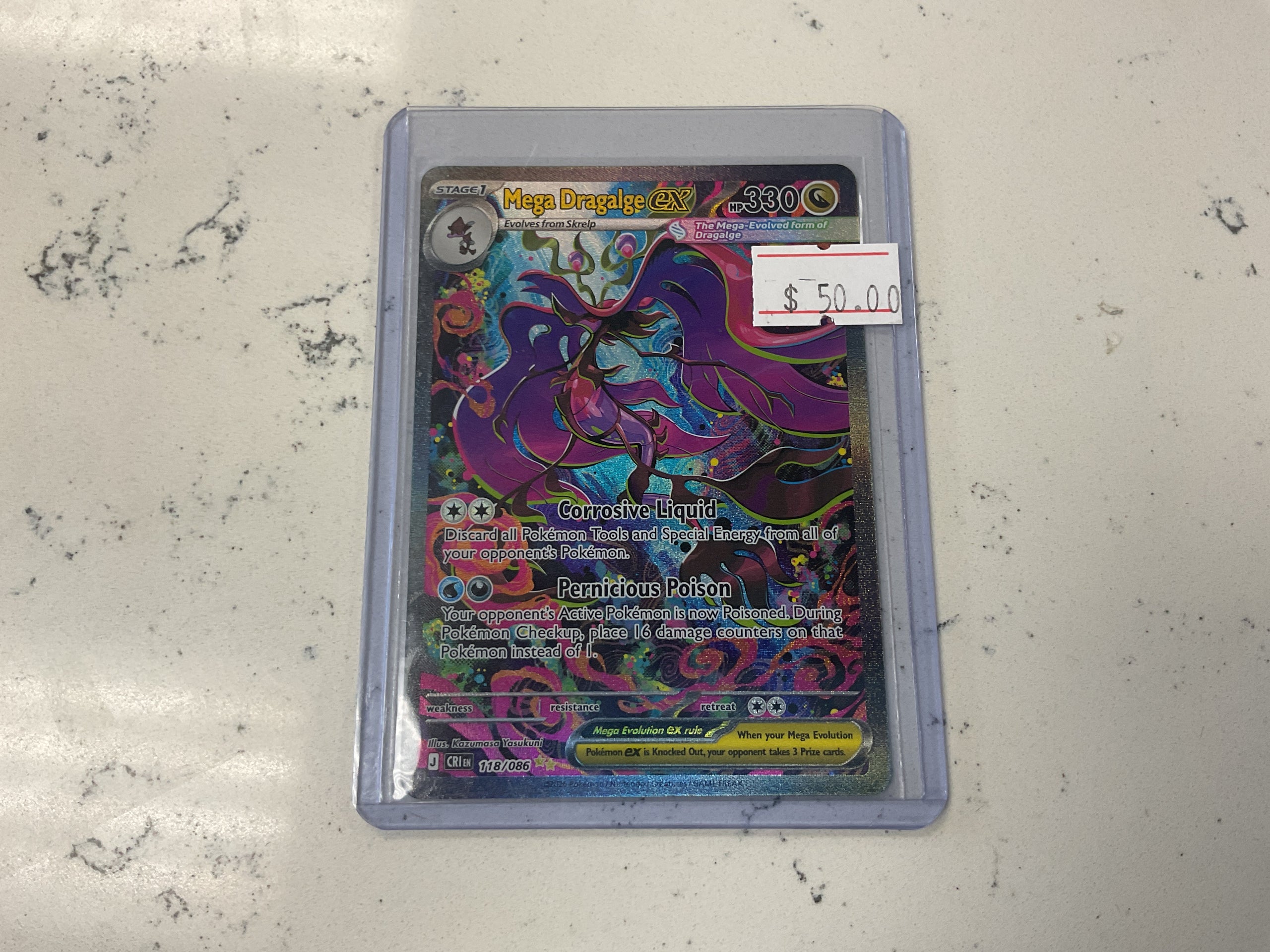 Mega Dragalge EX 118/086