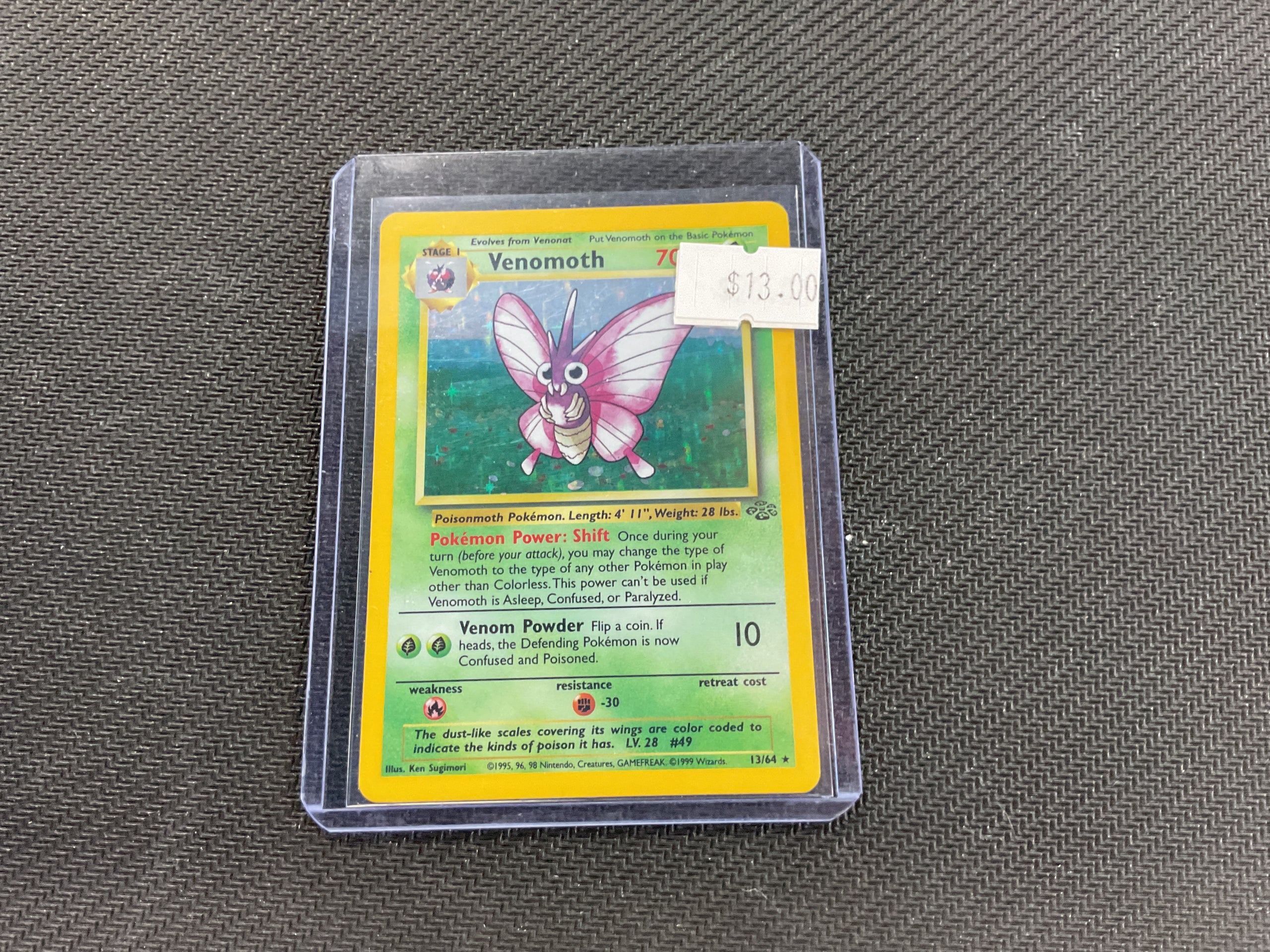 Venomoth Jungle Unlimited Holo (LP)