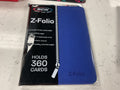 Blue 9 pocket binder