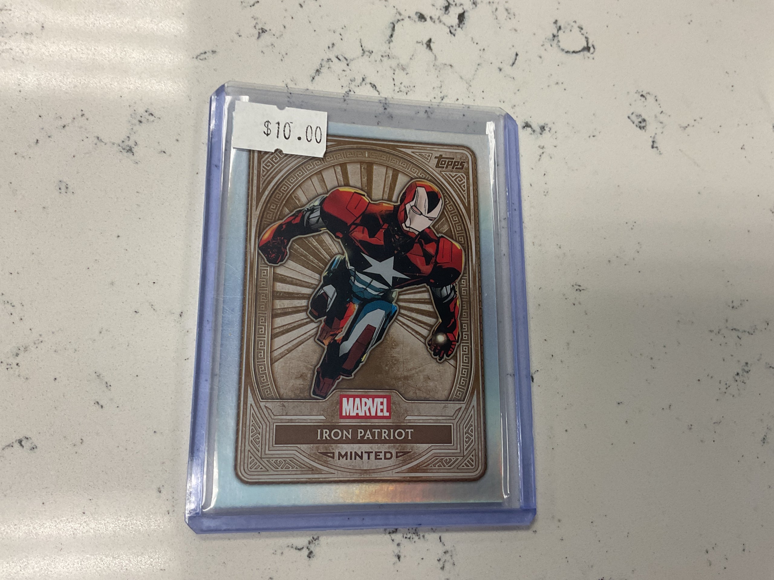 Marvel mint Iron Patriot
