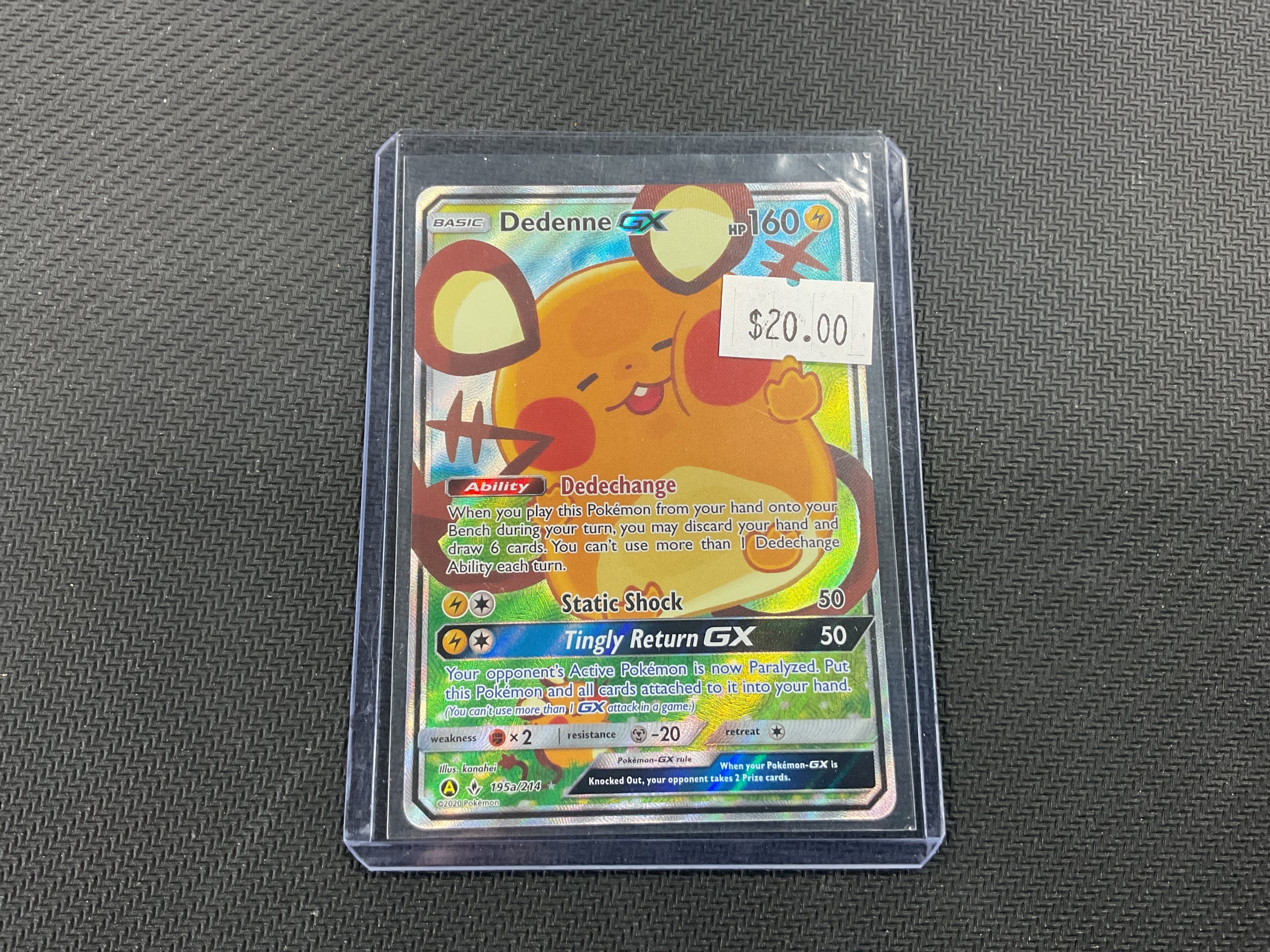 Dedenne GX Alternate Art Promo