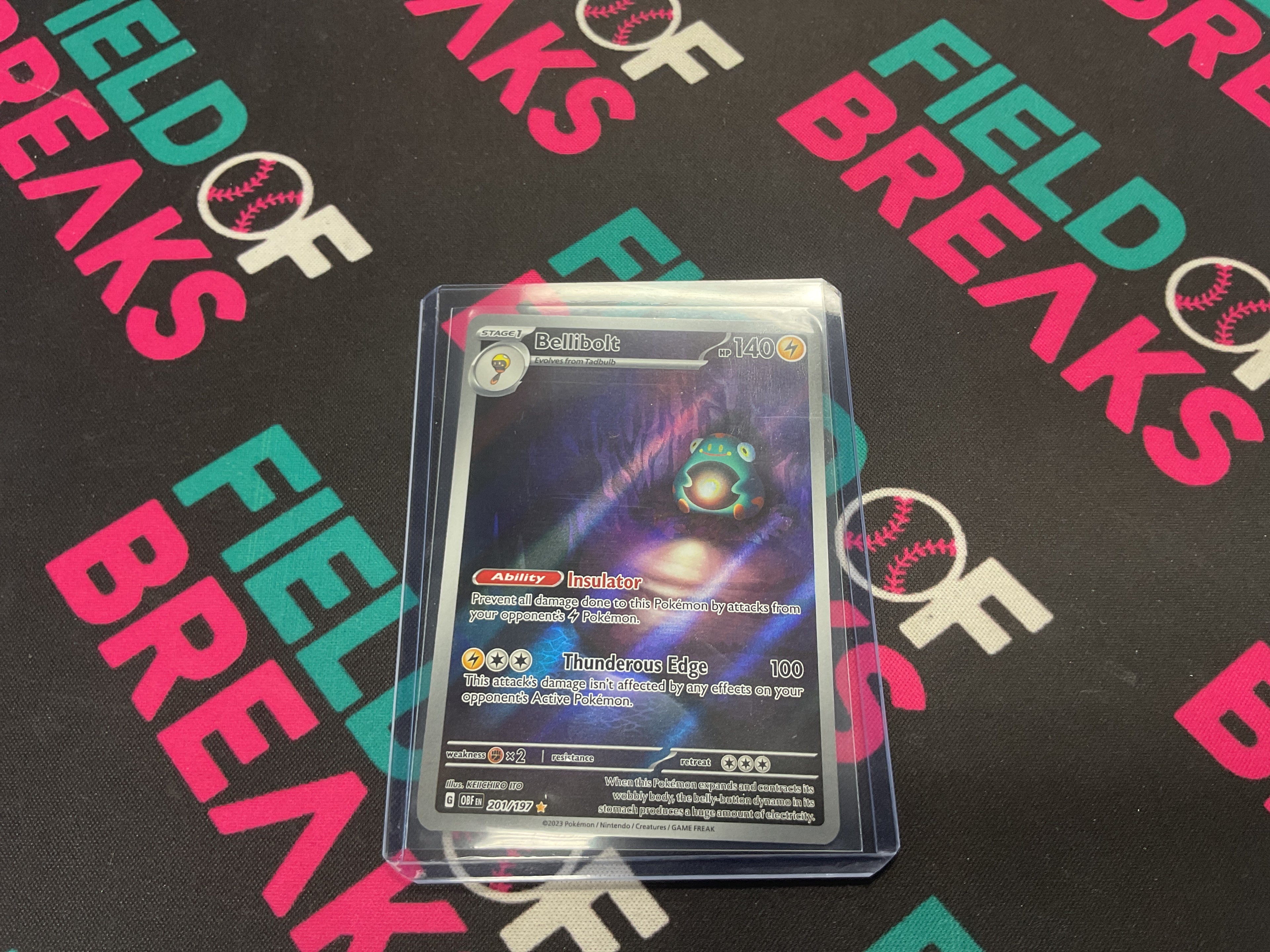Bellibolt Obsidian Flames 201/197