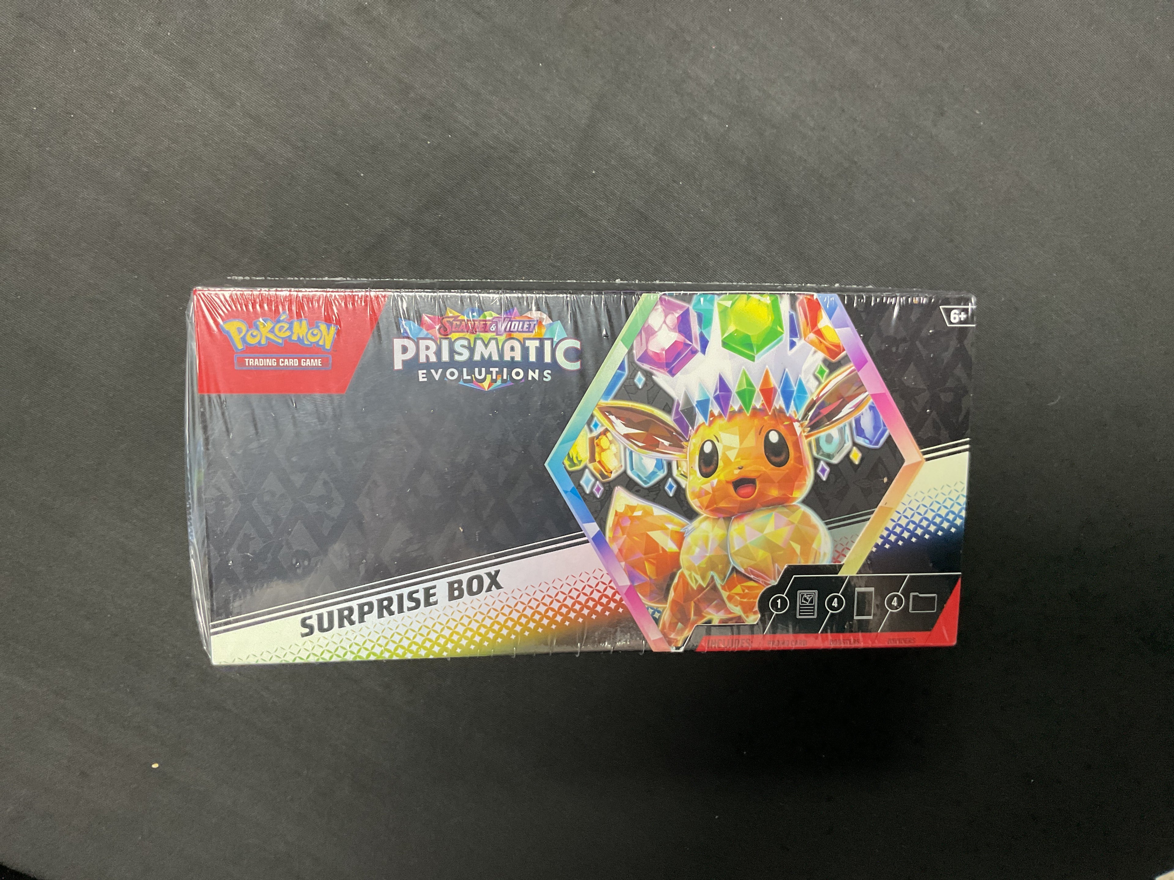 Prismatic Evolutions Surprise Box