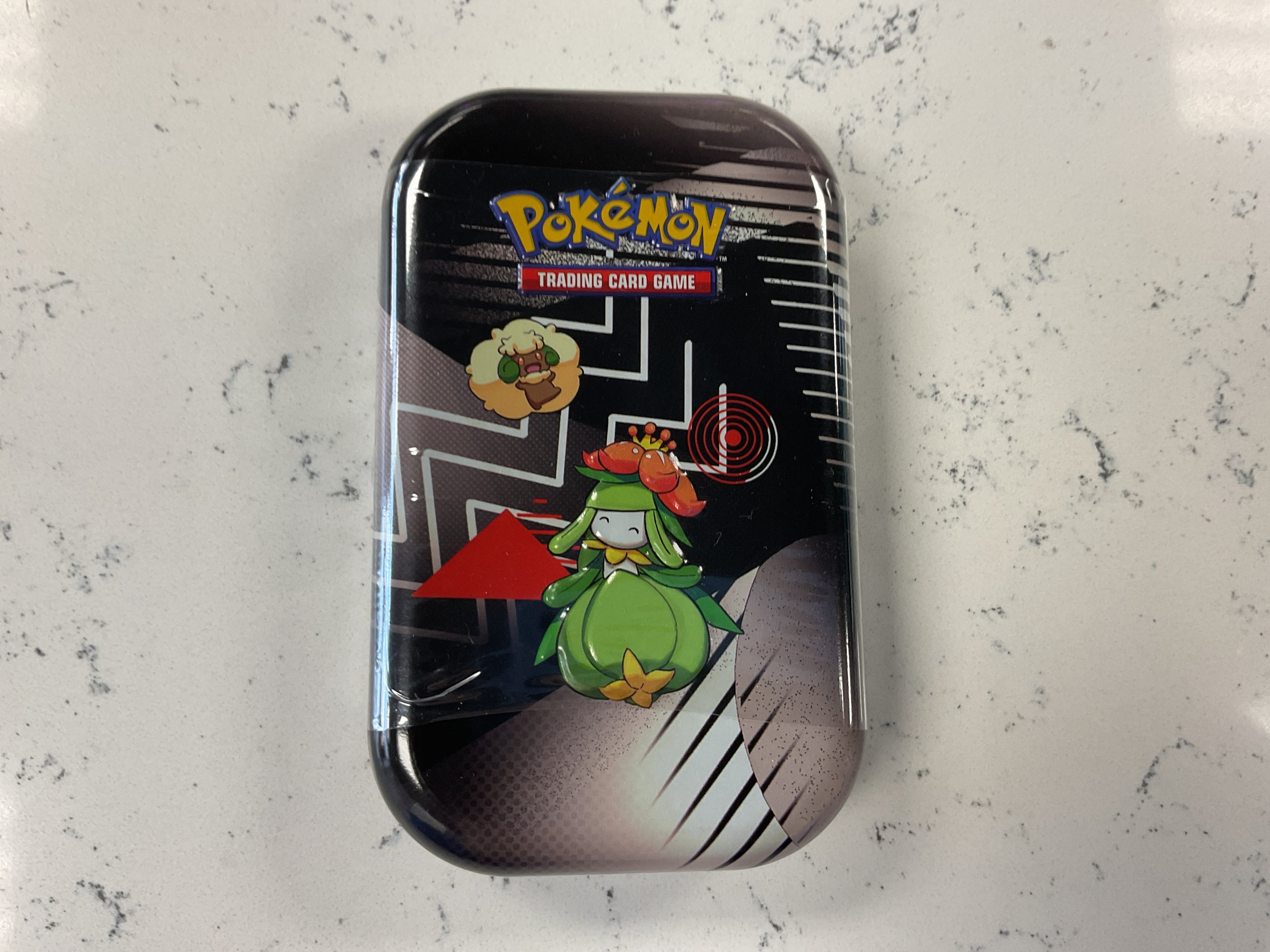 Black Bolt and White Flare Mini Tin