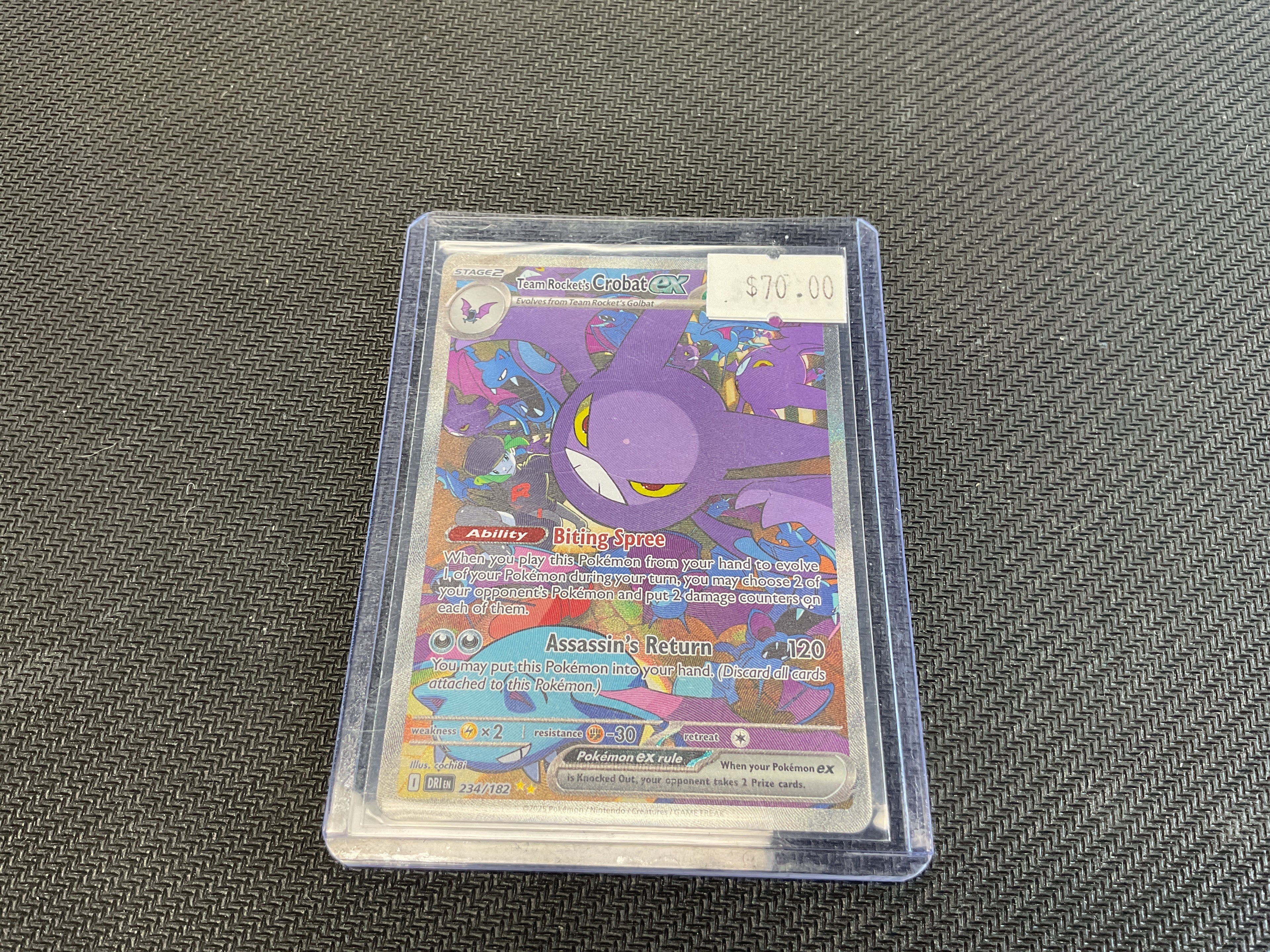 Team Rocket’s Crobat Ex Destined Rivals